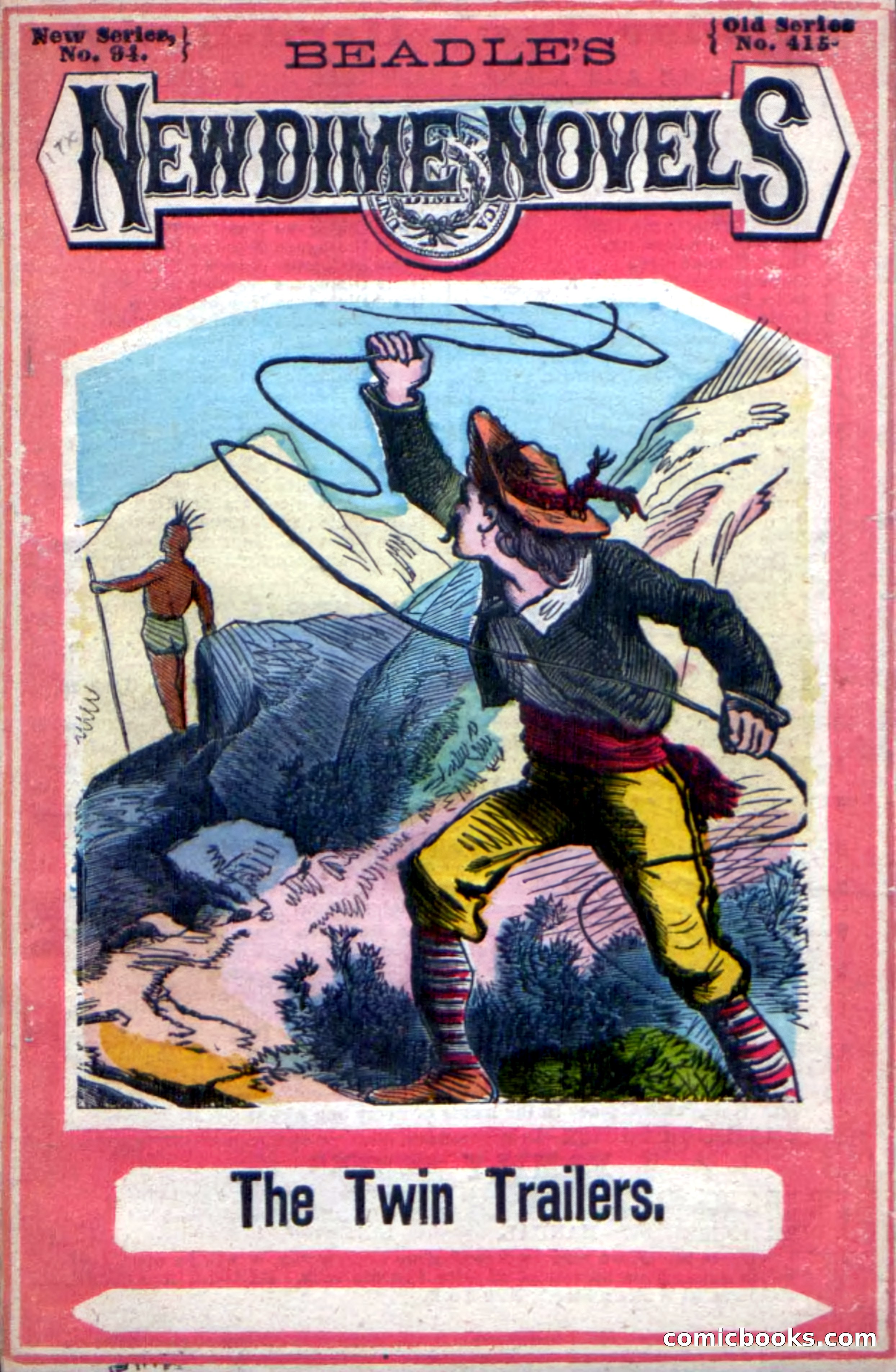 Beadle's New Dime Novels: The Twin Trailers — page 1 of 100