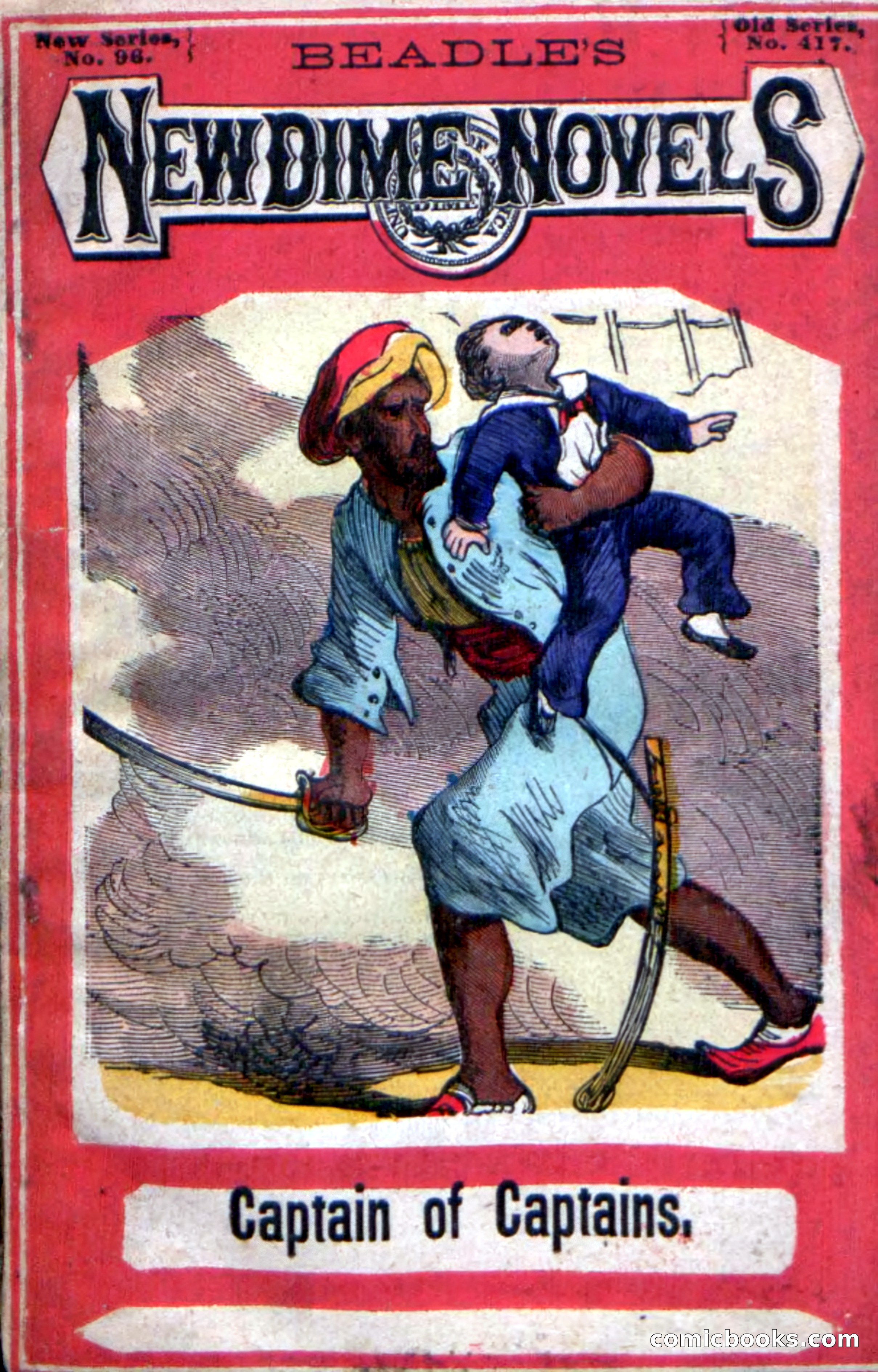 Beadle's New Dime Novels: Captain of Captains — page 1 of 100