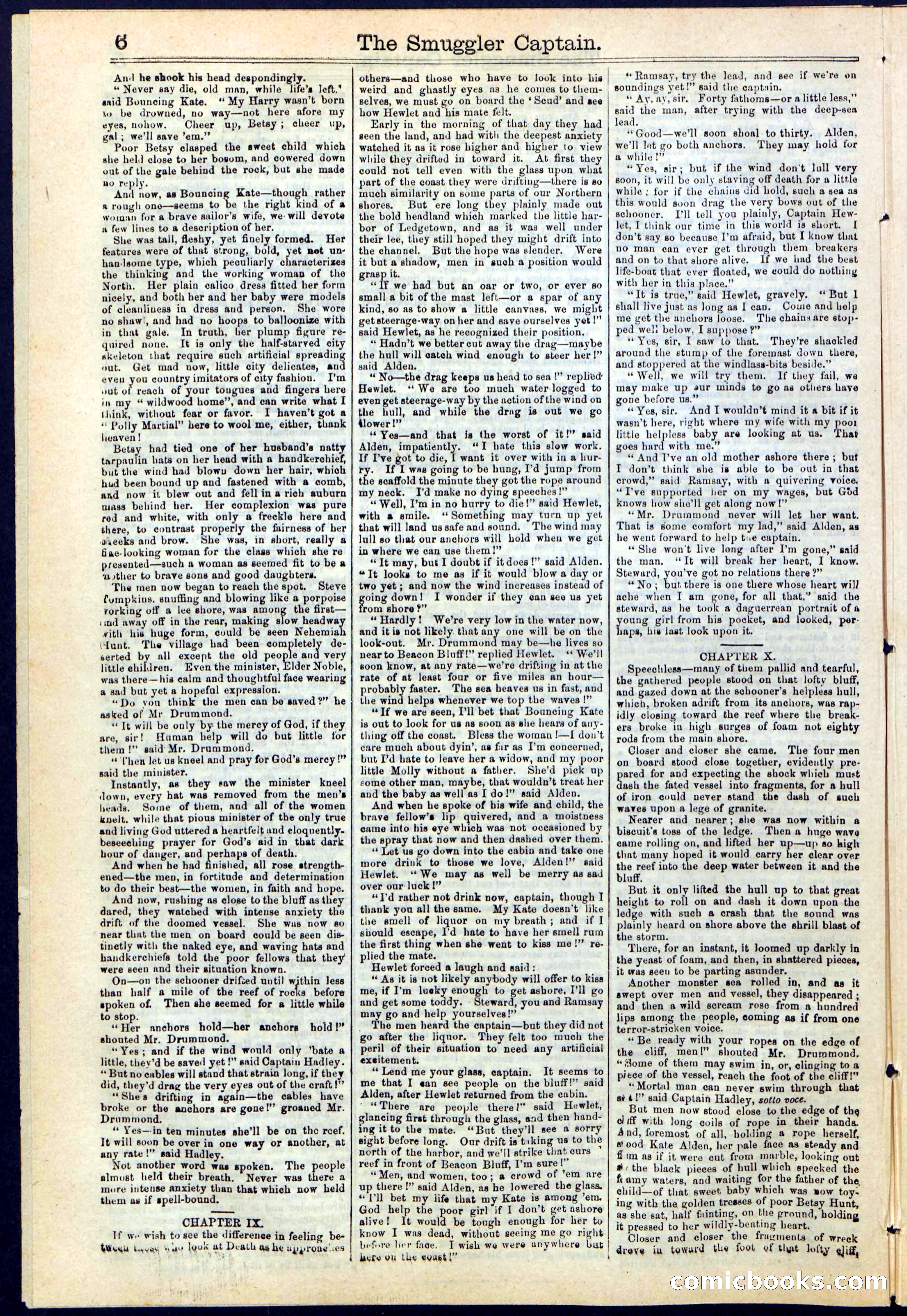 Beadle's Dime Library No. 111 — page 6 of 32