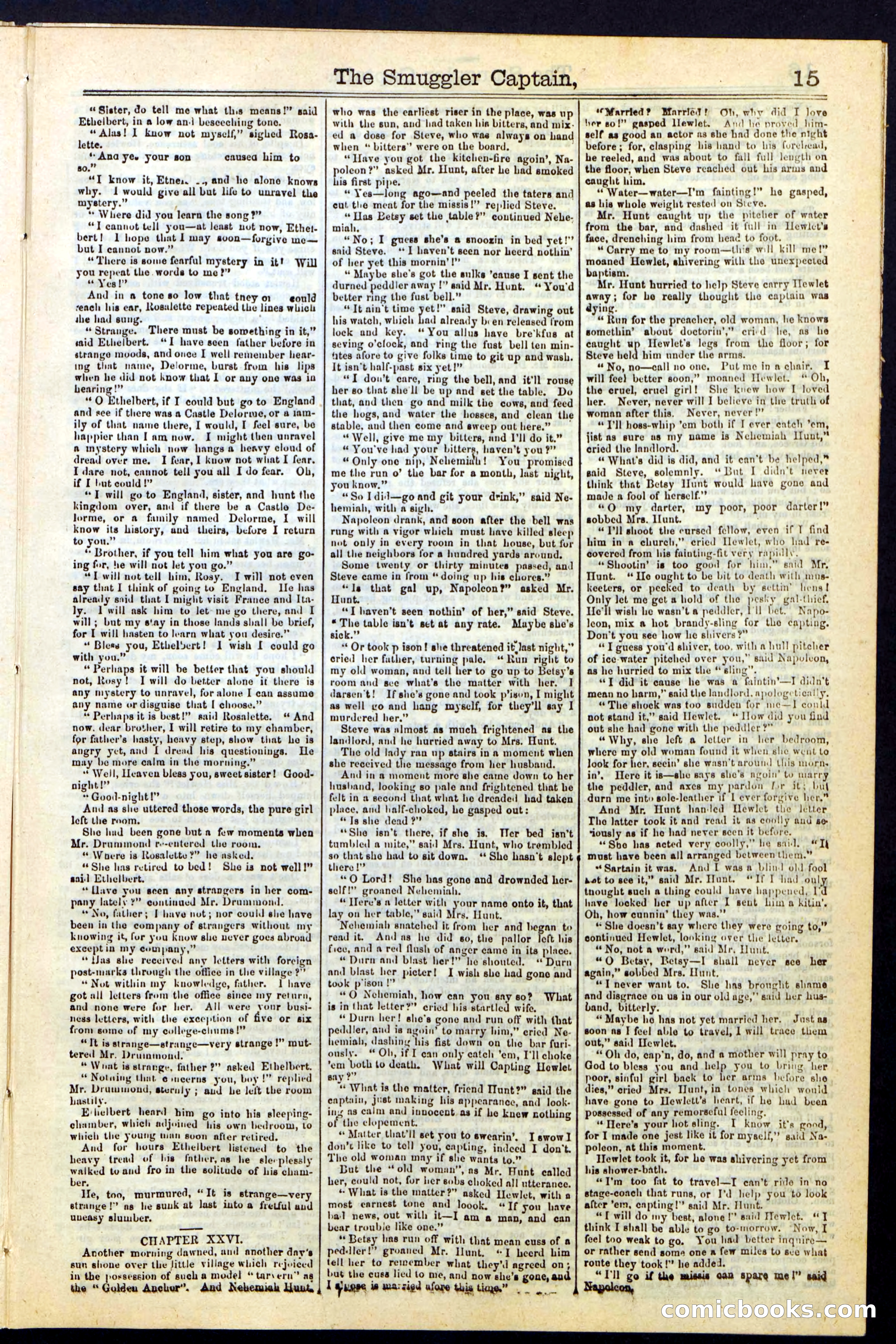 Beadle's Dime Library No. 111 — page 15 of 32