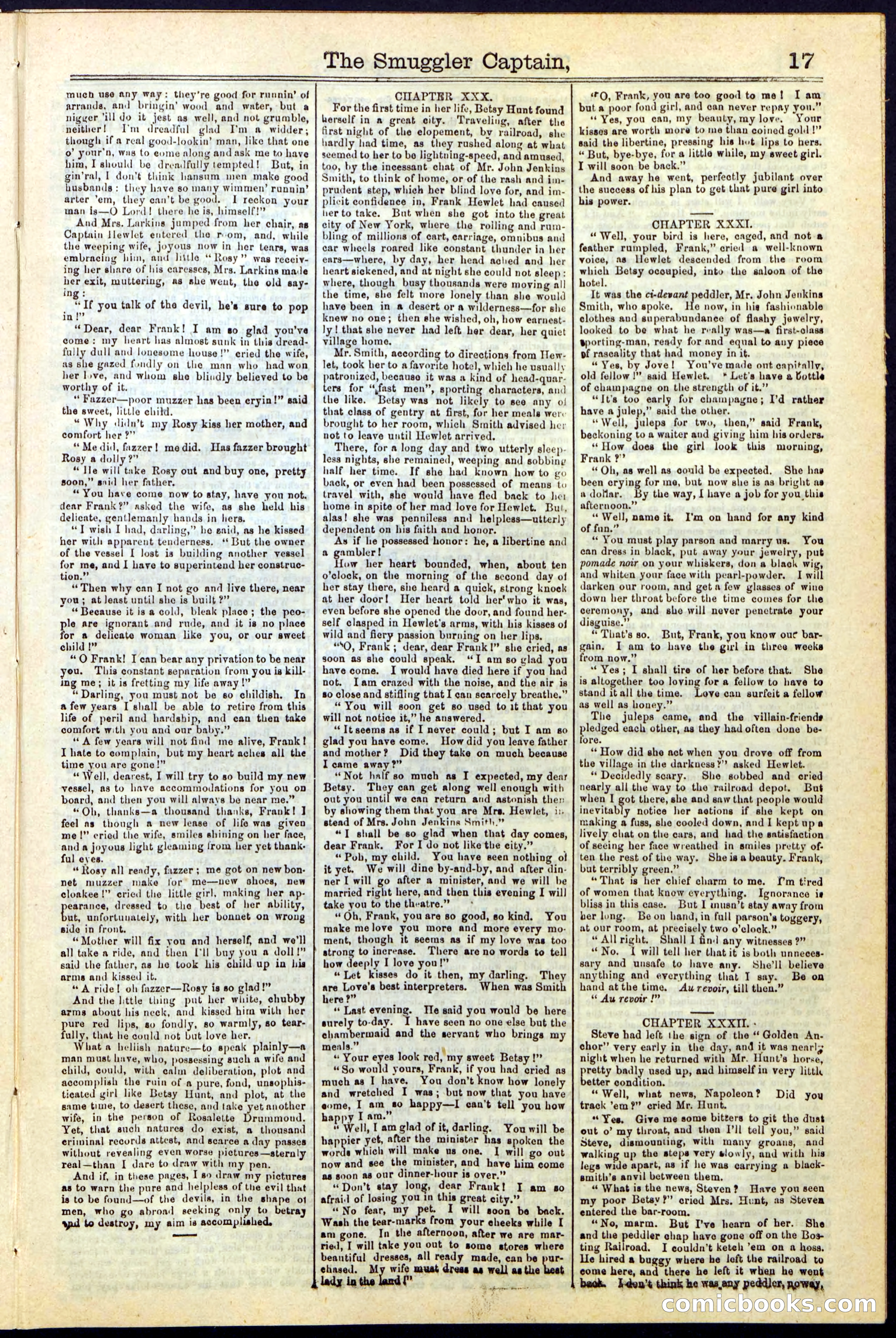 Beadle's Dime Library No. 111 — page 17 of 32