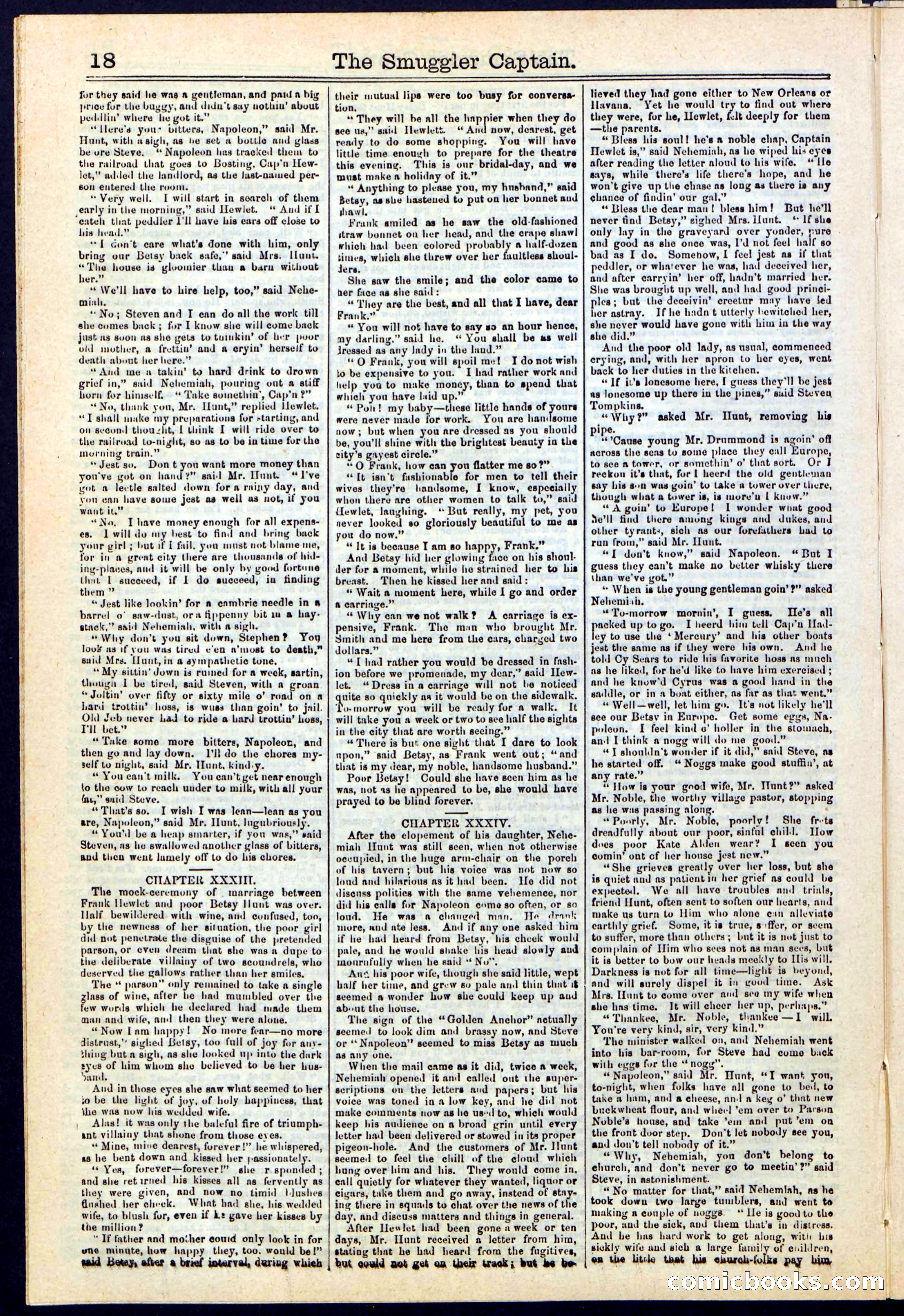 Beadle's Dime Library No. 111 — page 18 of 32