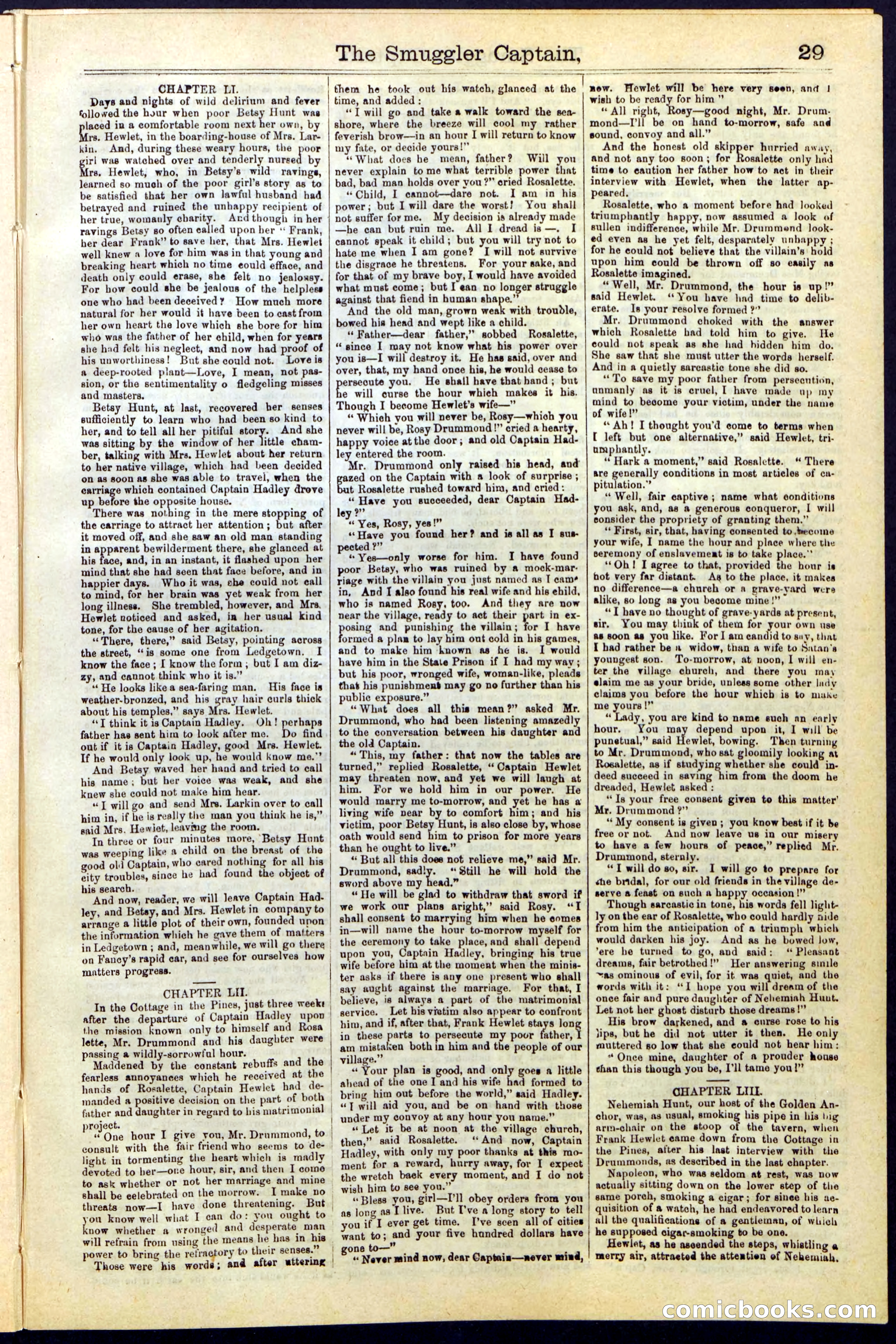 Beadle's Dime Library No. 111 — page 29 of 32