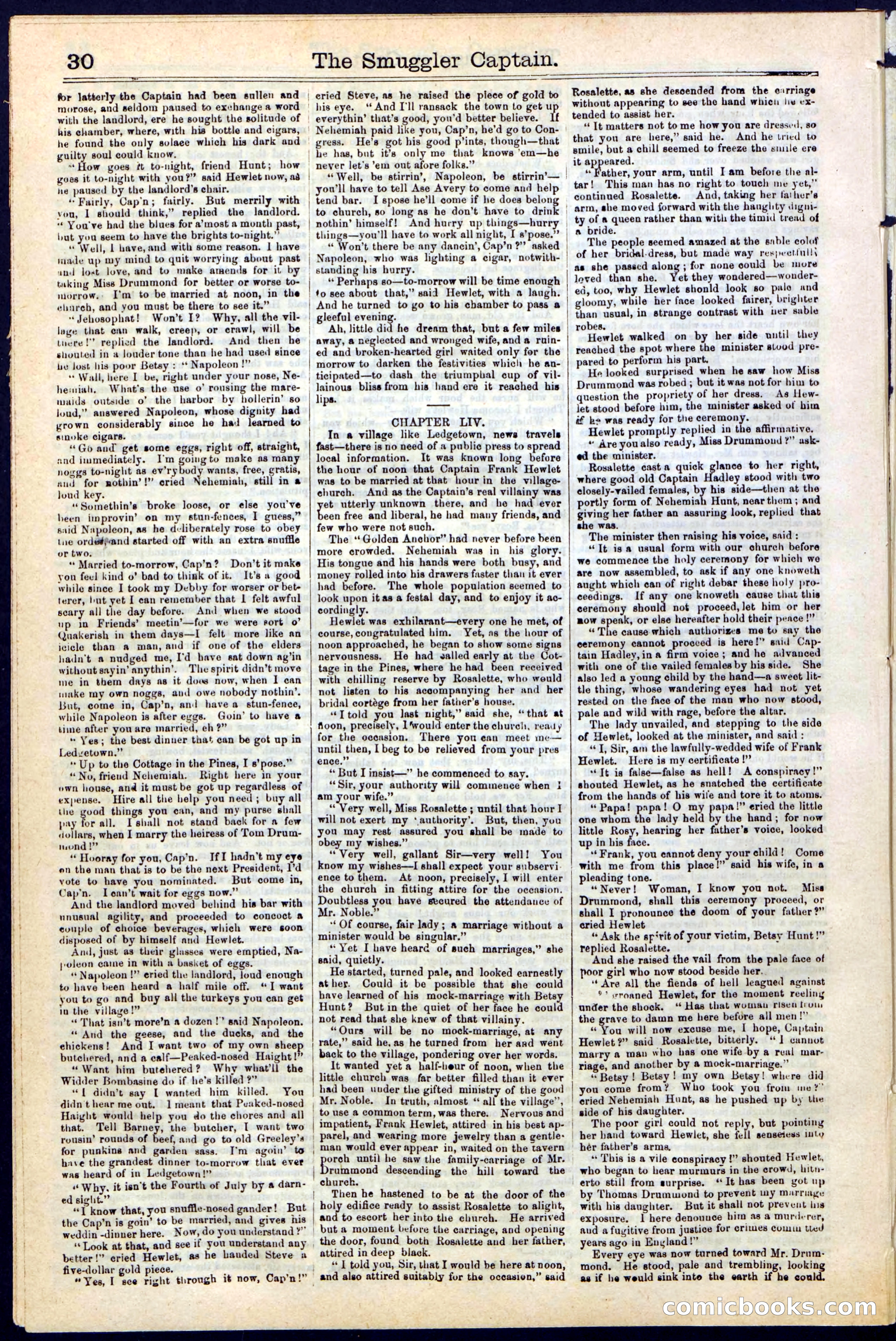 Beadle's Dime Library No. 111 — page 30 of 32