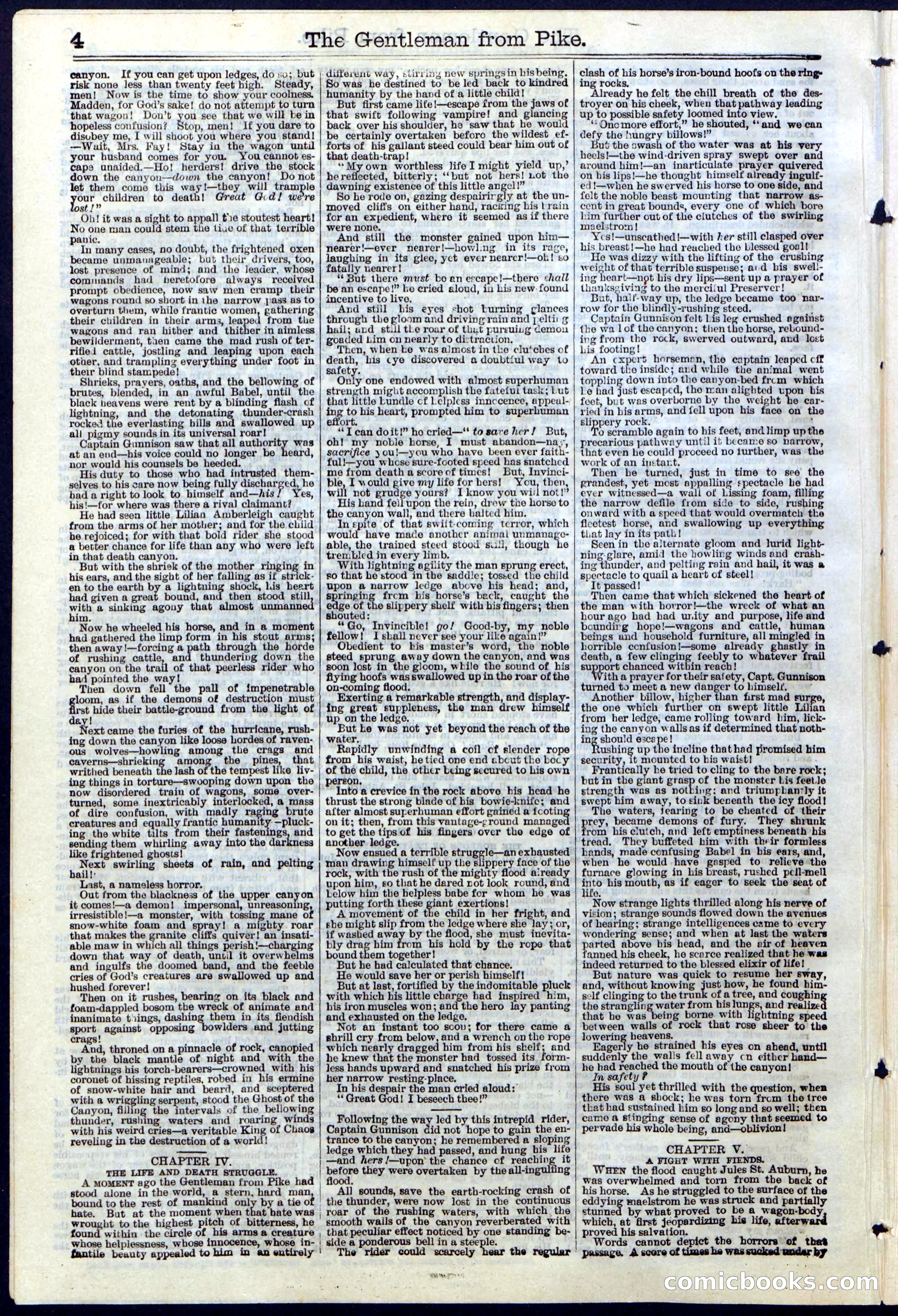Beadle's New York Dime Library No. 114 — page 4 of 32