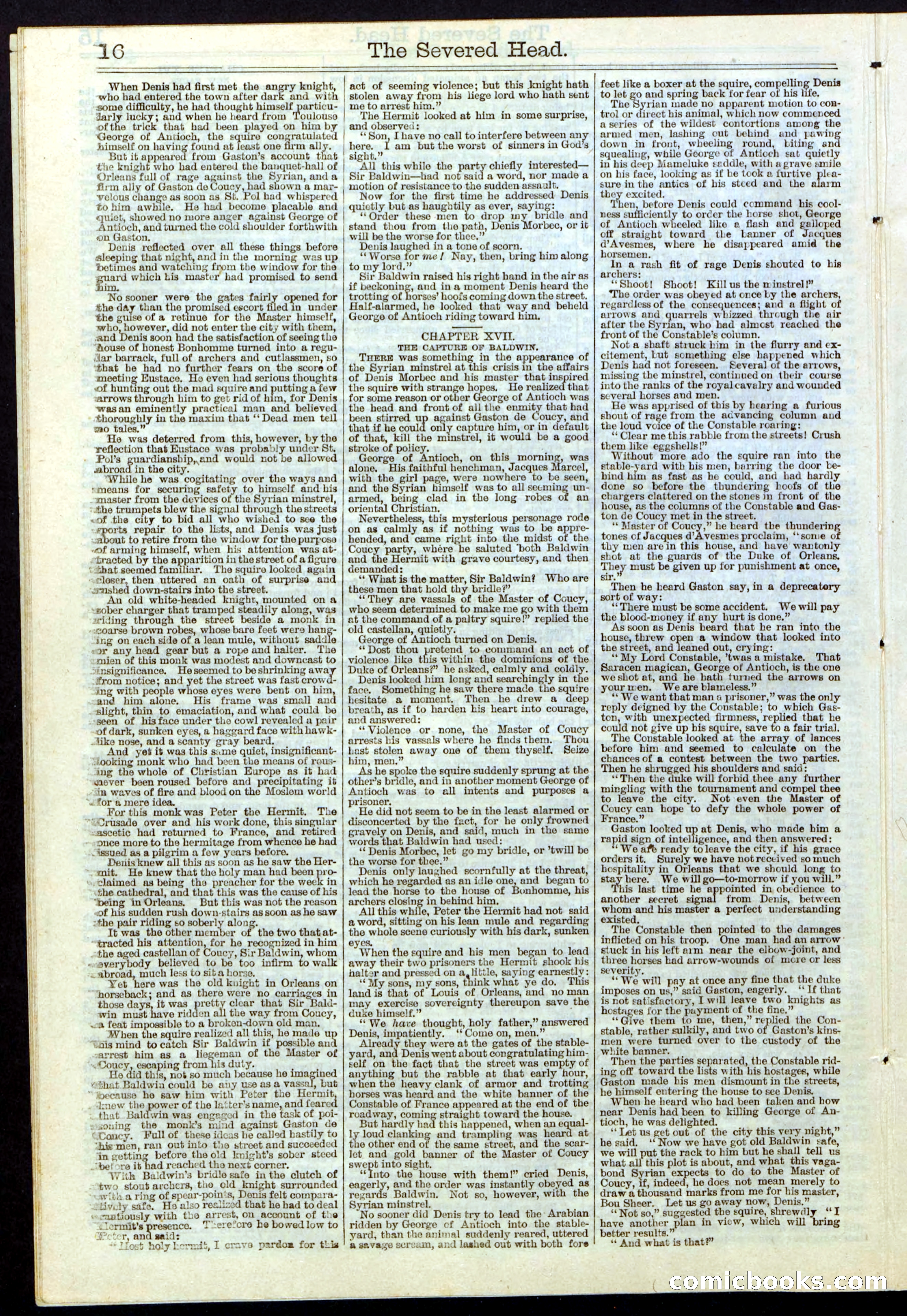 Beadle's New York Dime Library No. 115 — page 16 of 32