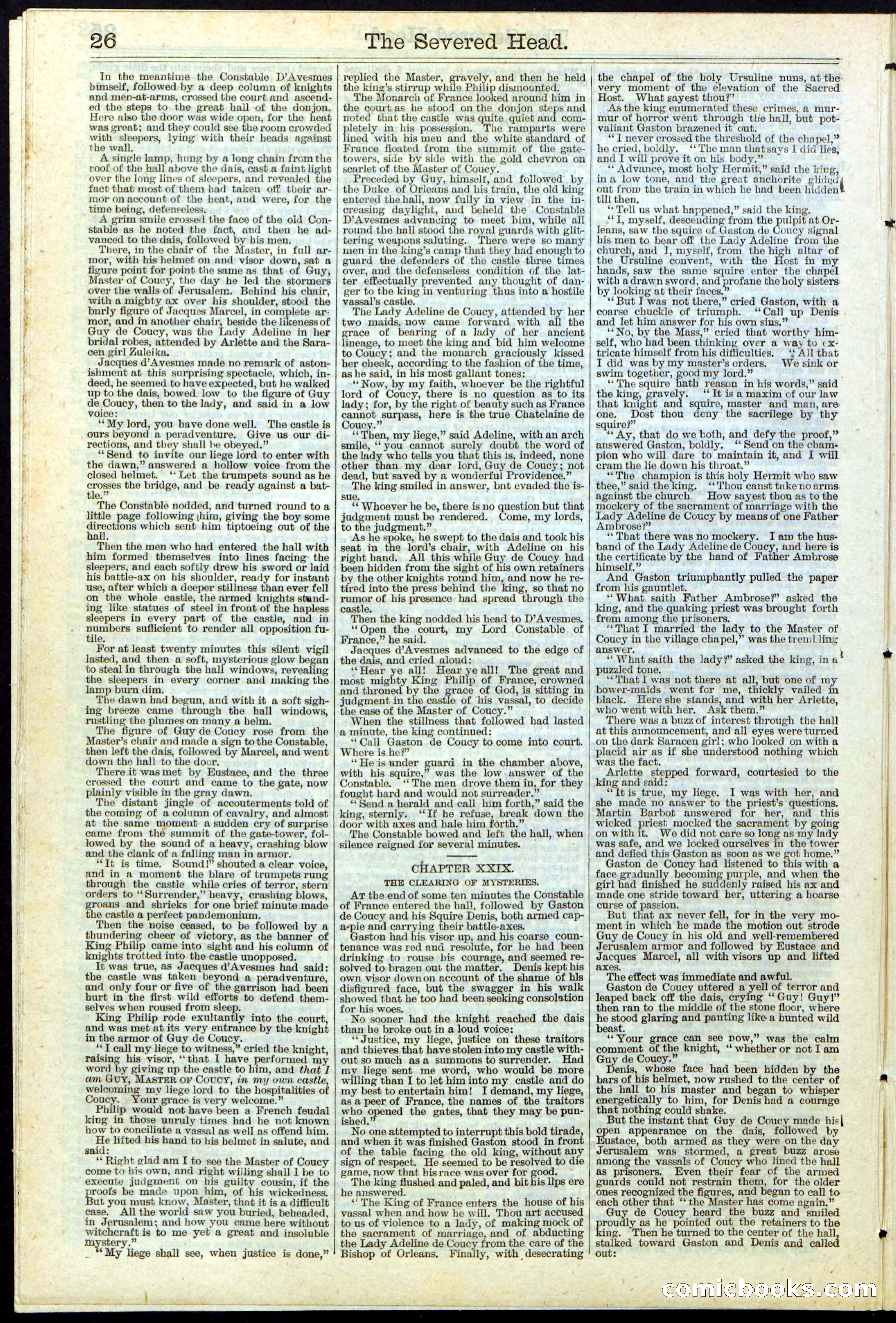 Beadle's New York Dime Library No. 115 — page 26 of 32