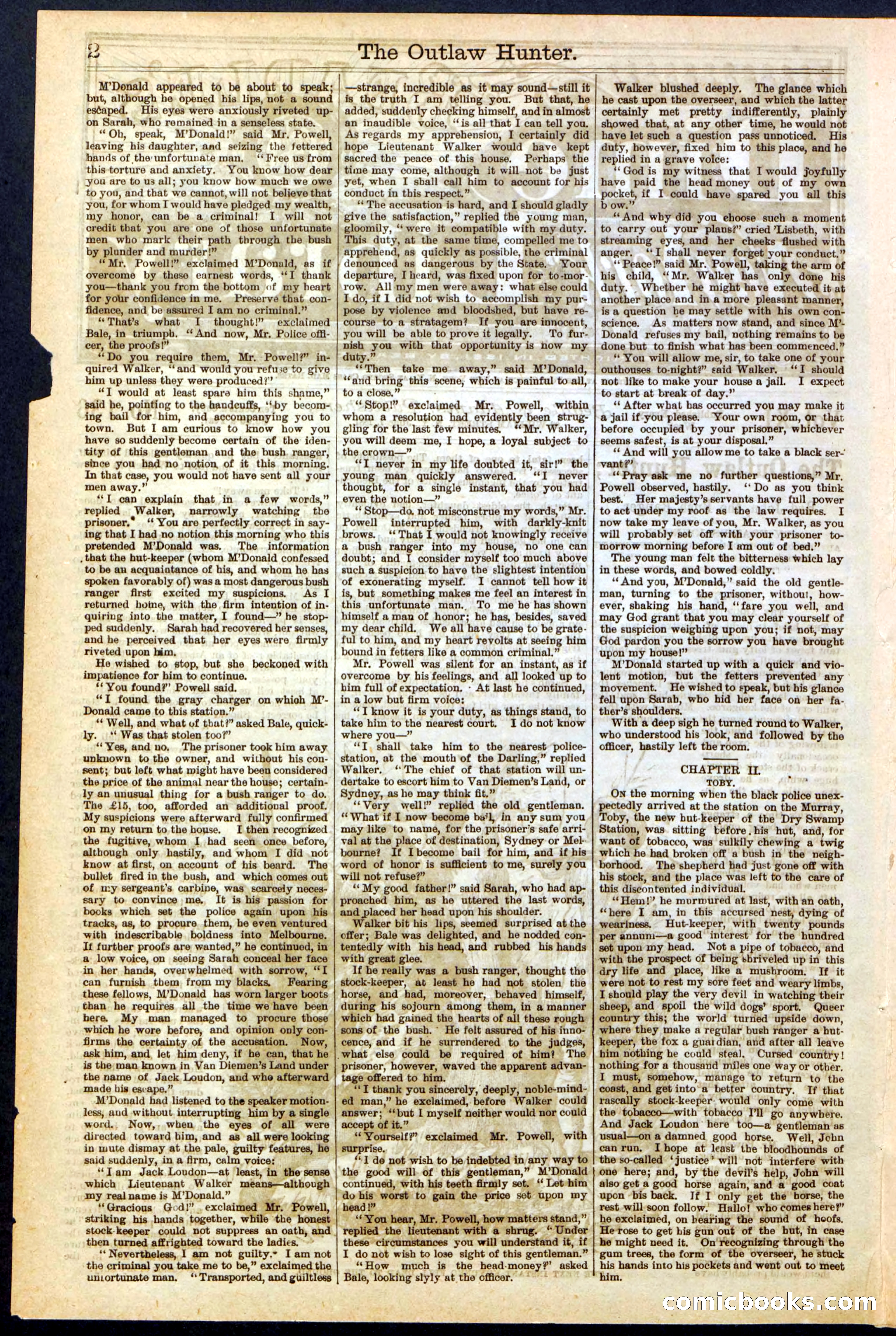 Beadle's New York Dime Library, No. 136 — page 2 of 32