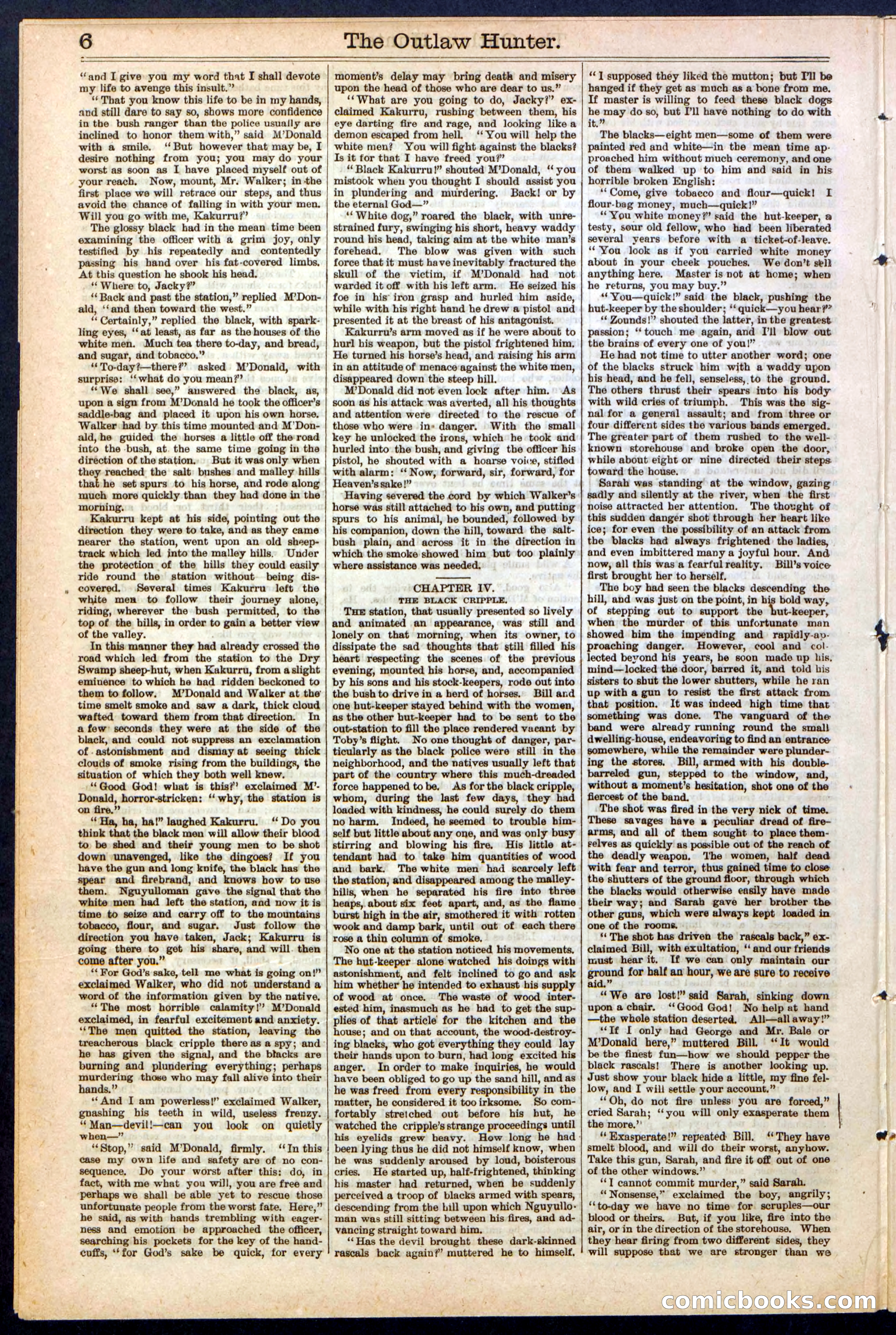 Beadle's New York Dime Library, No. 136 — page 6 of 32