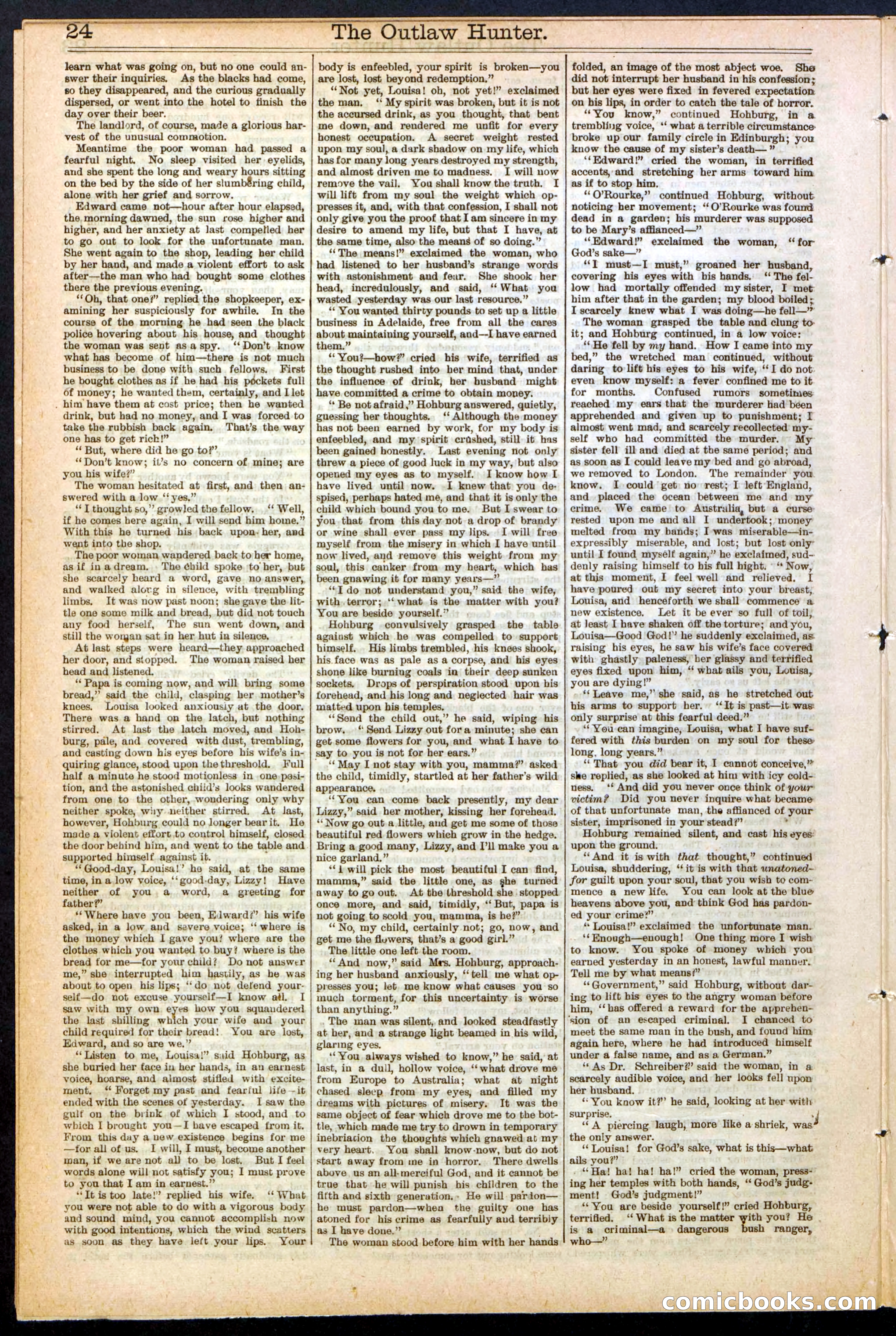 Beadle's New York Dime Library, No. 136 — page 24 of 32