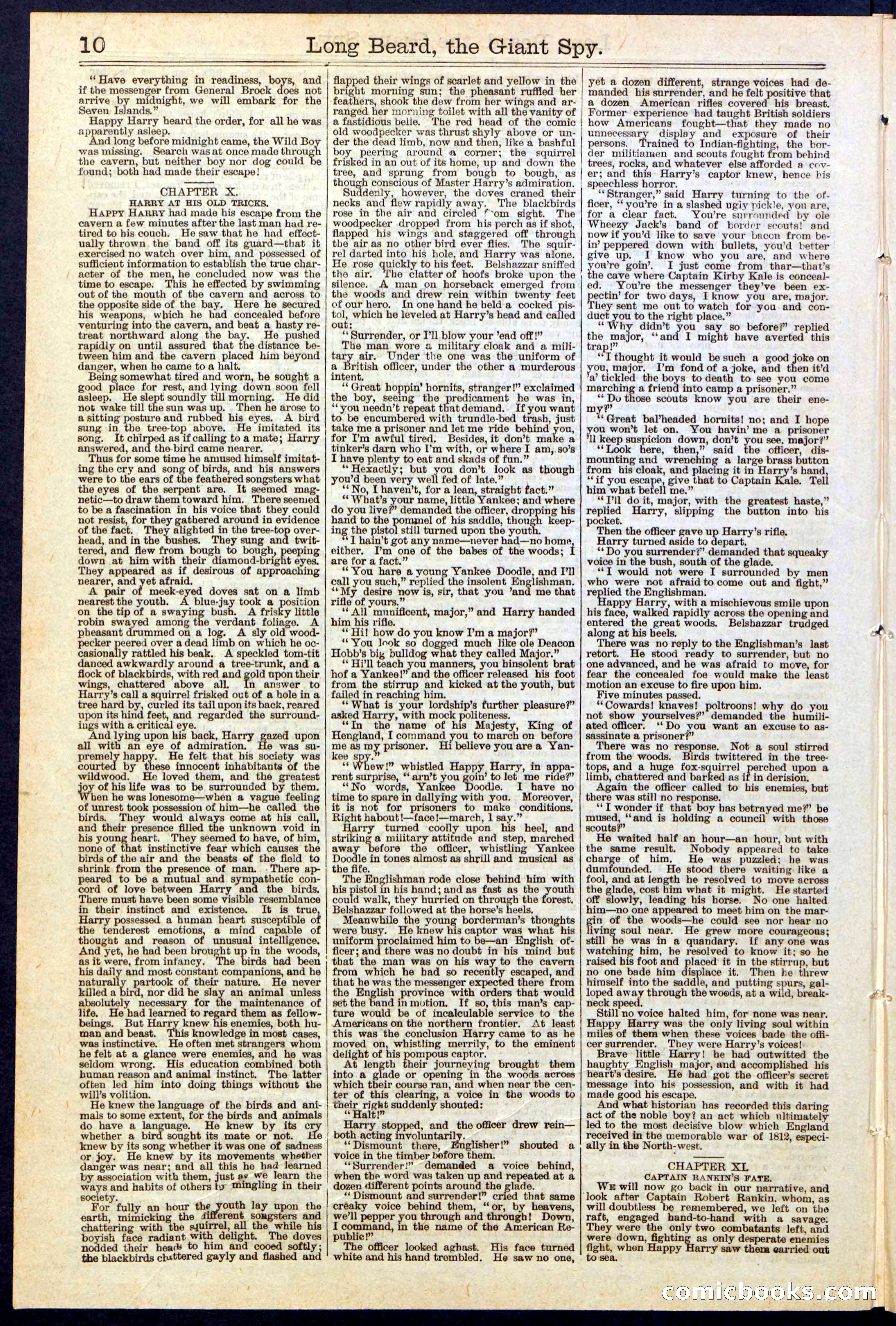Beadle's New York Dime Library, No. 137 — page 10 of 32