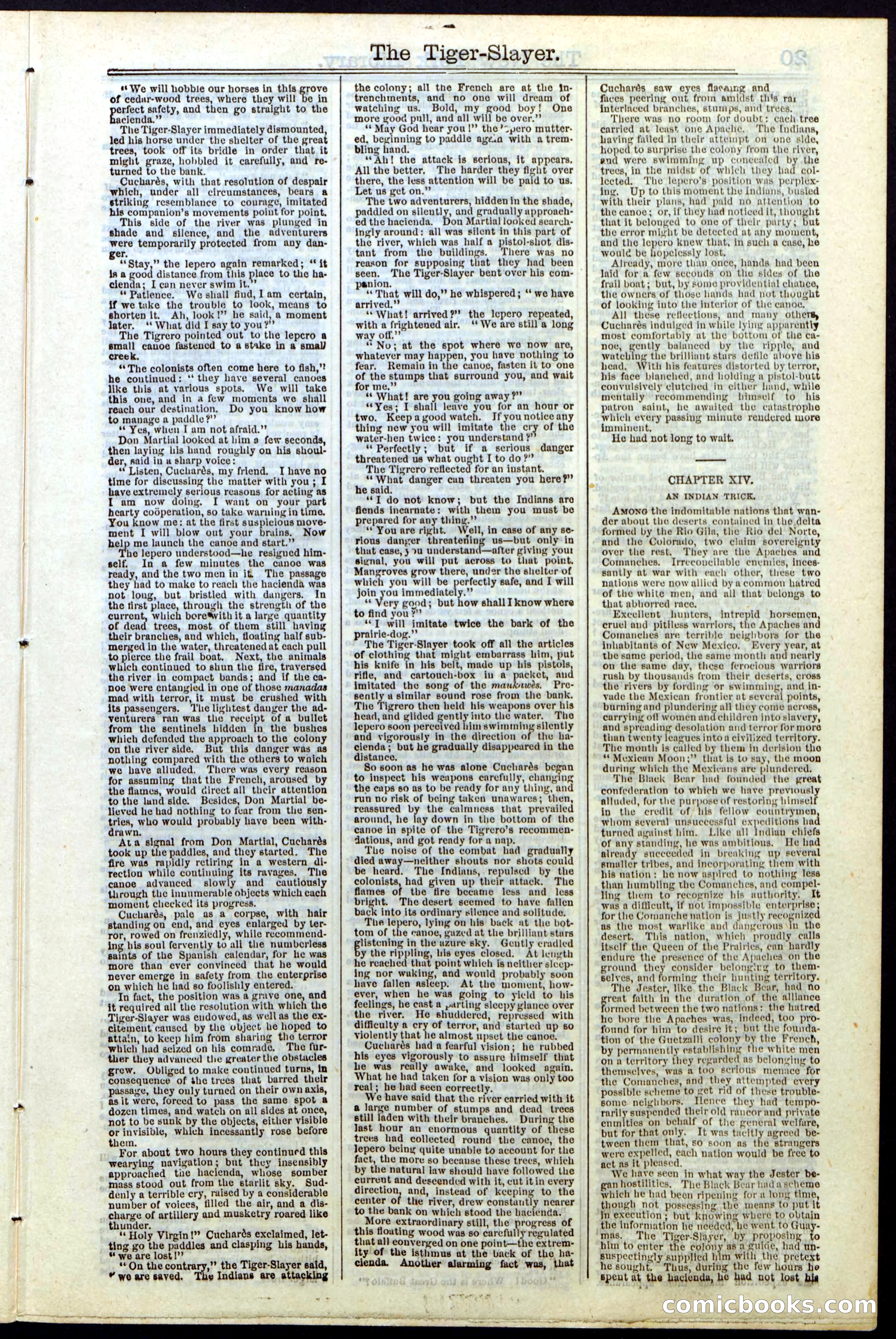 Beadle's New York Dime Library, Vol. II, No. 15 — page 19 of 40