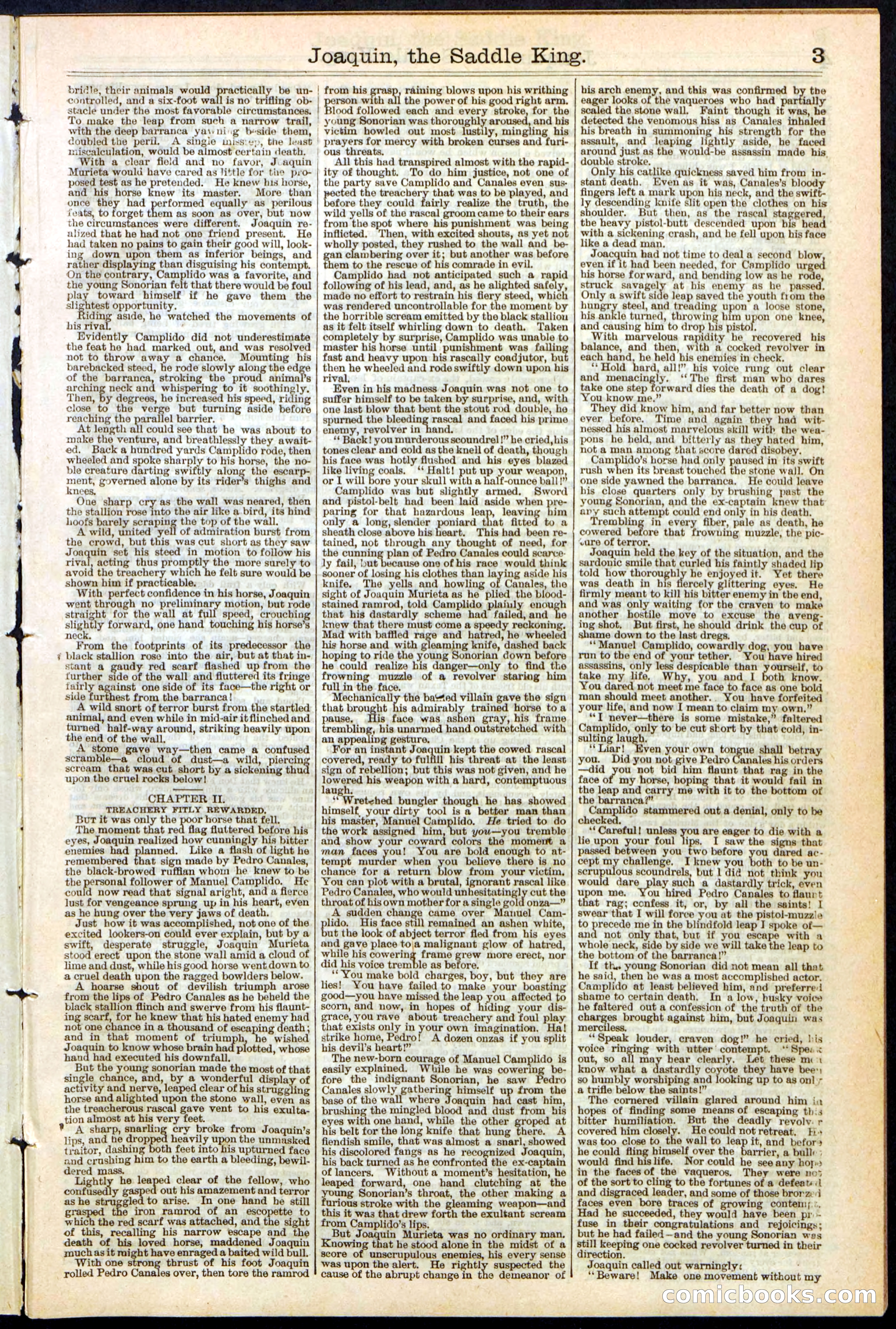 Beadle's New York Dime Library No. 154 — page 3 of 32