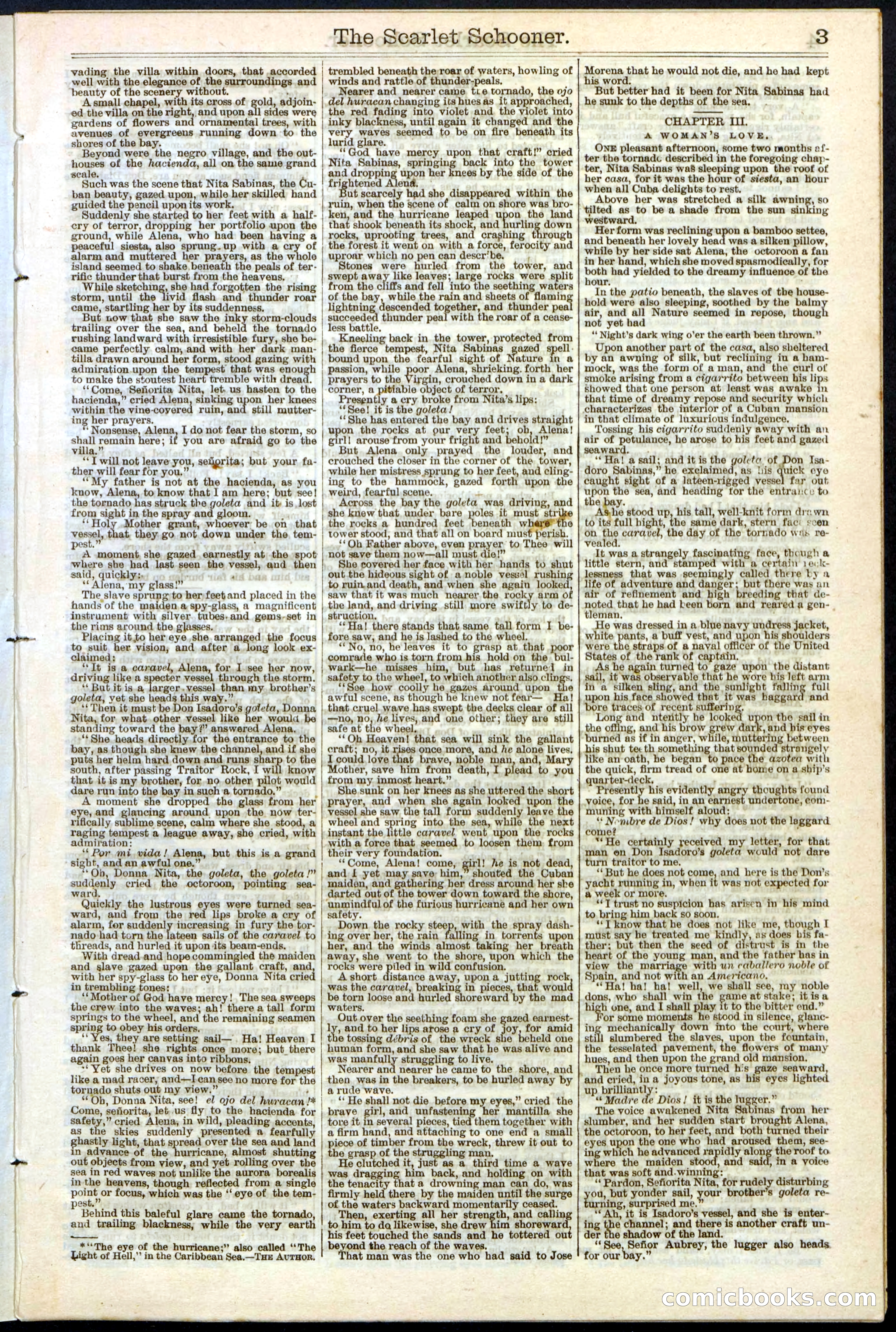 Beadle's New York Dime Library, No. 181 — page 3 of 32