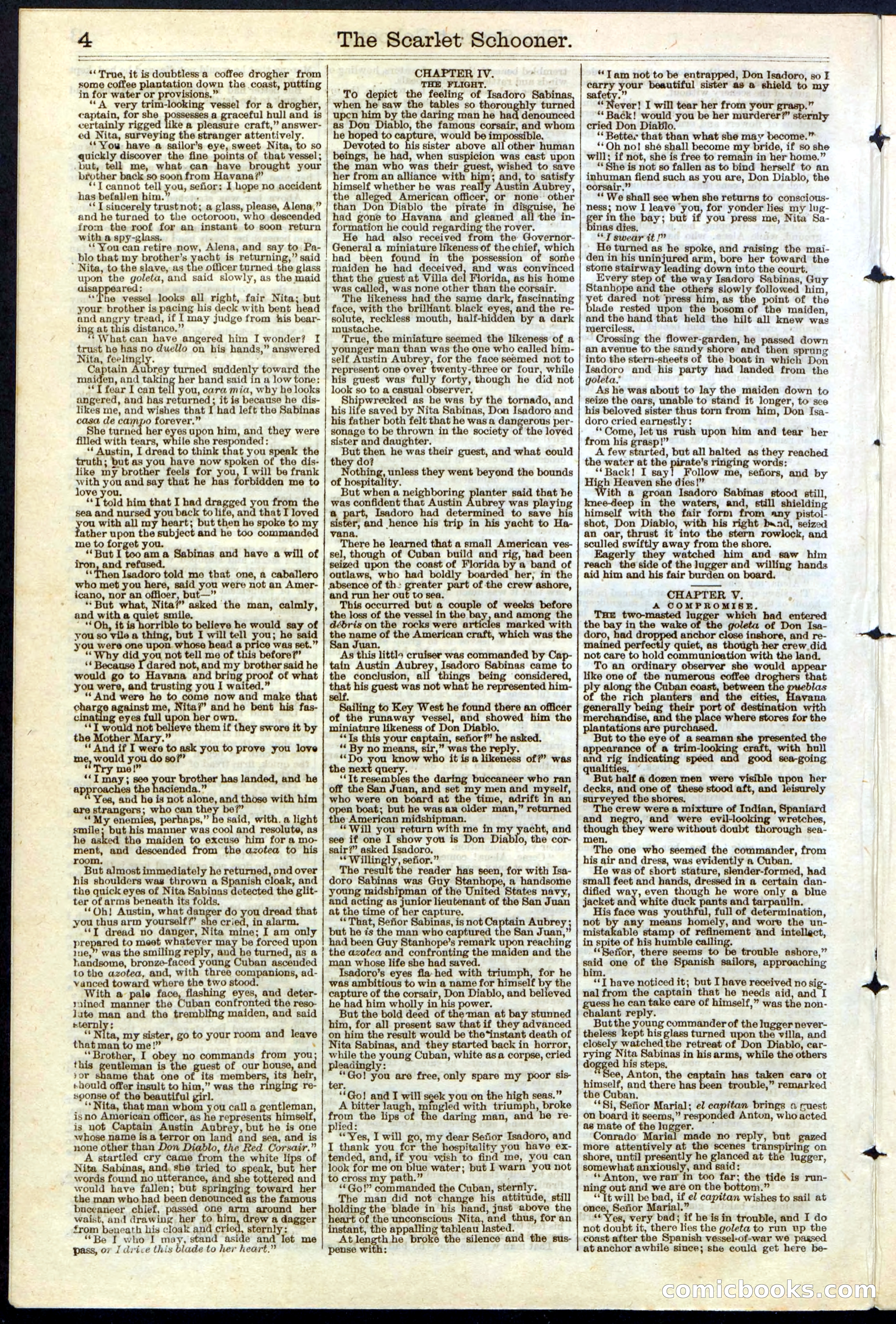 Beadle's New York Dime Library, No. 181 — page 4 of 32