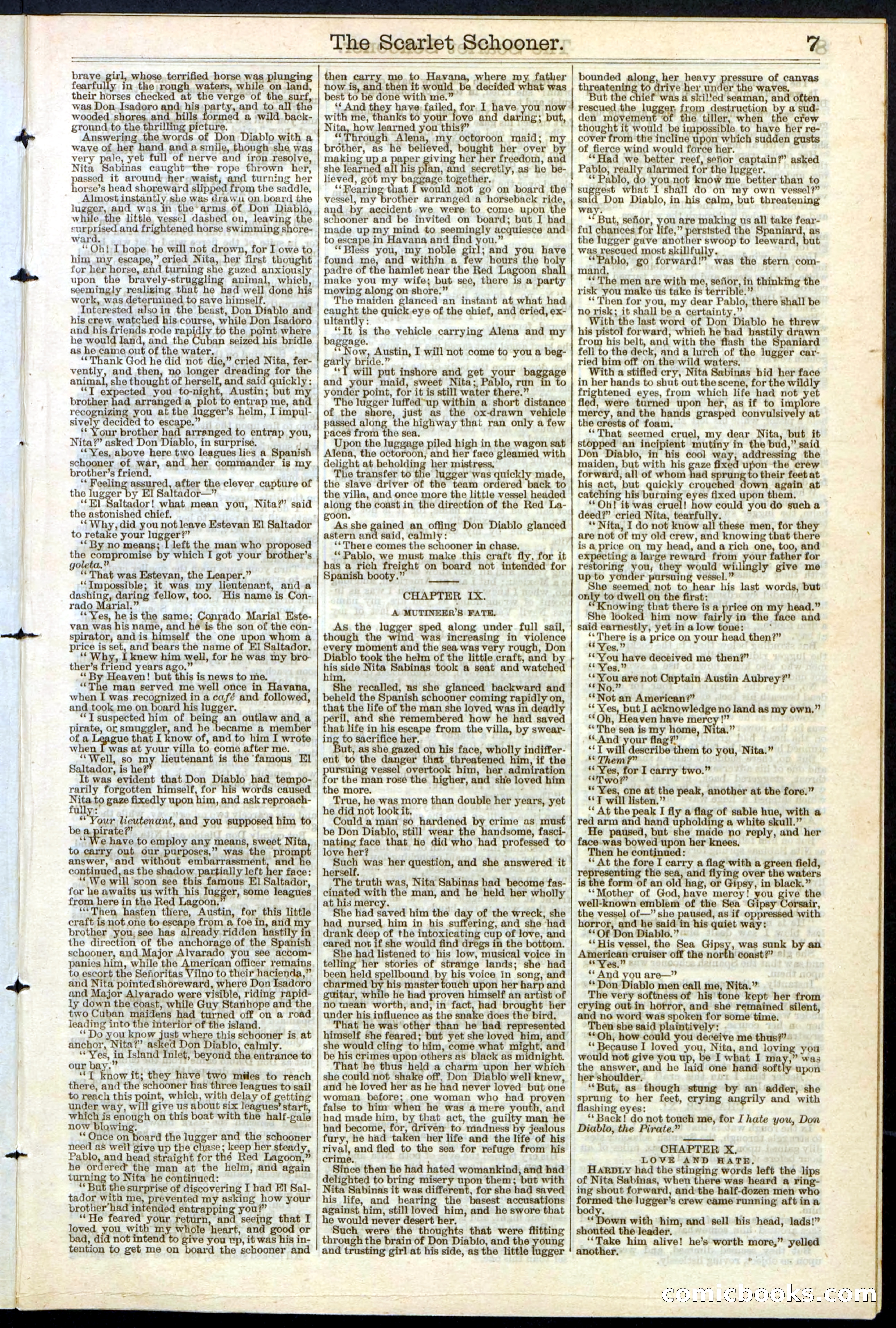 Beadle's New York Dime Library, No. 181 — page 7 of 32