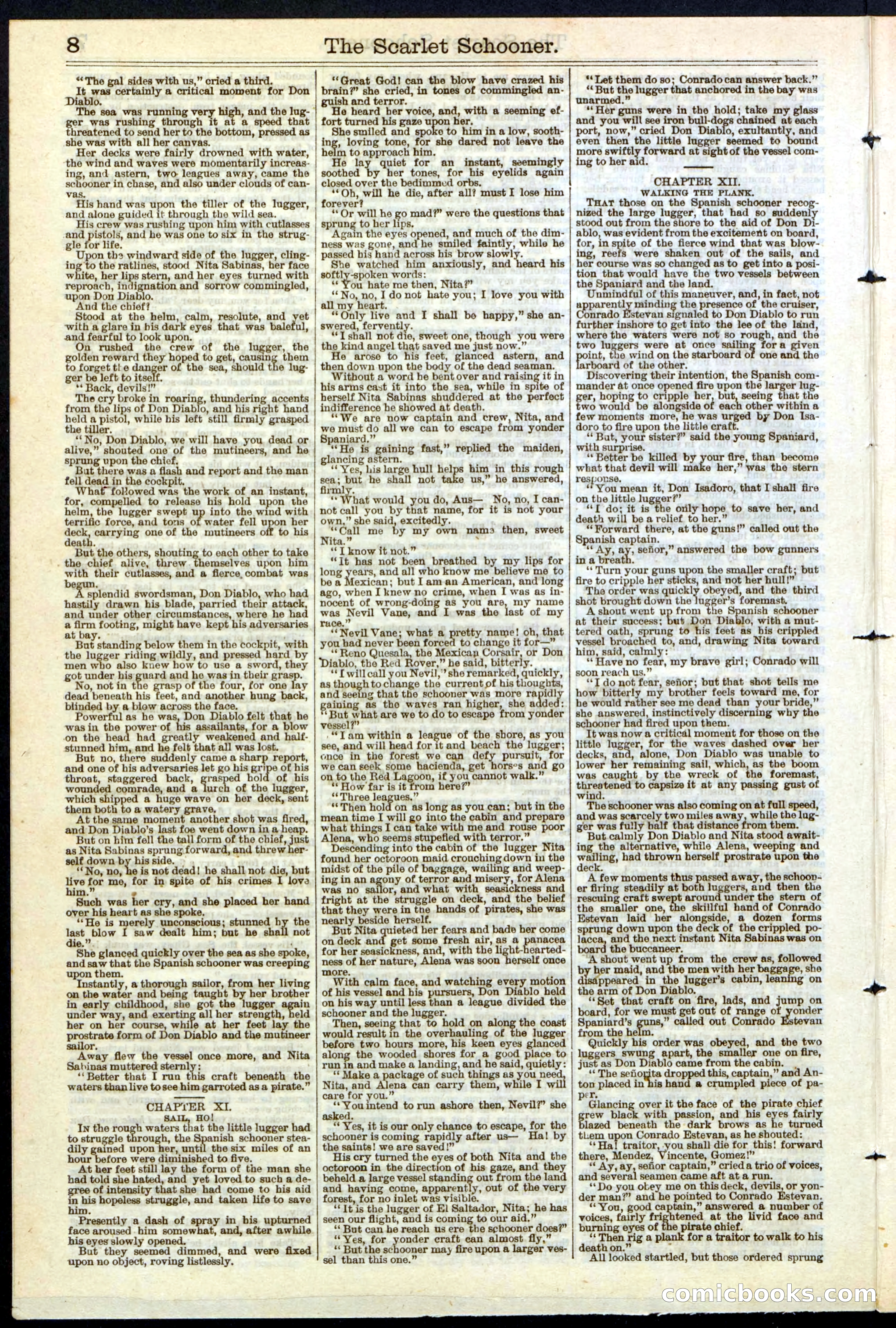 Beadle's New York Dime Library, No. 181 — page 8 of 32