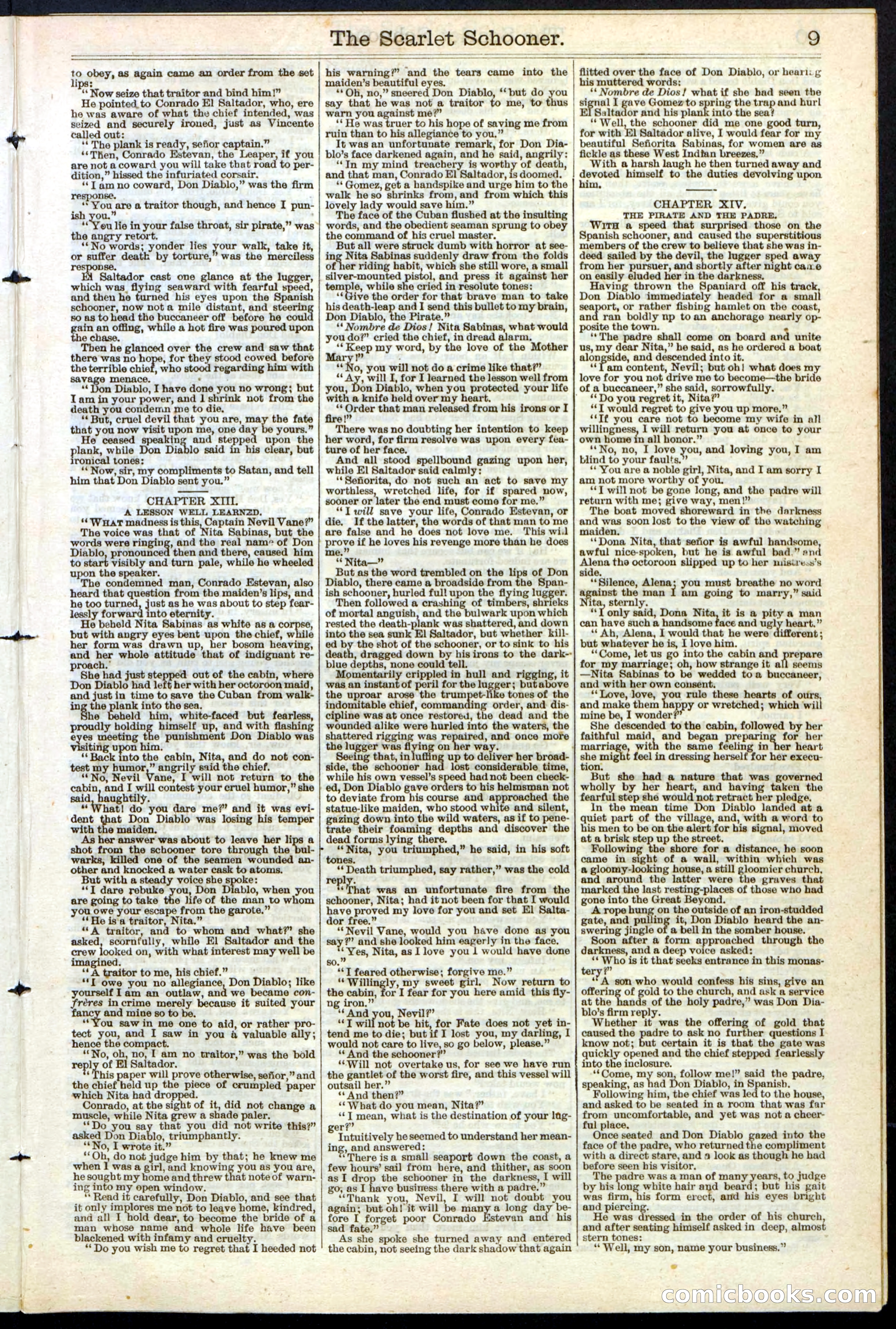 Beadle's New York Dime Library, No. 181 — page 9 of 32