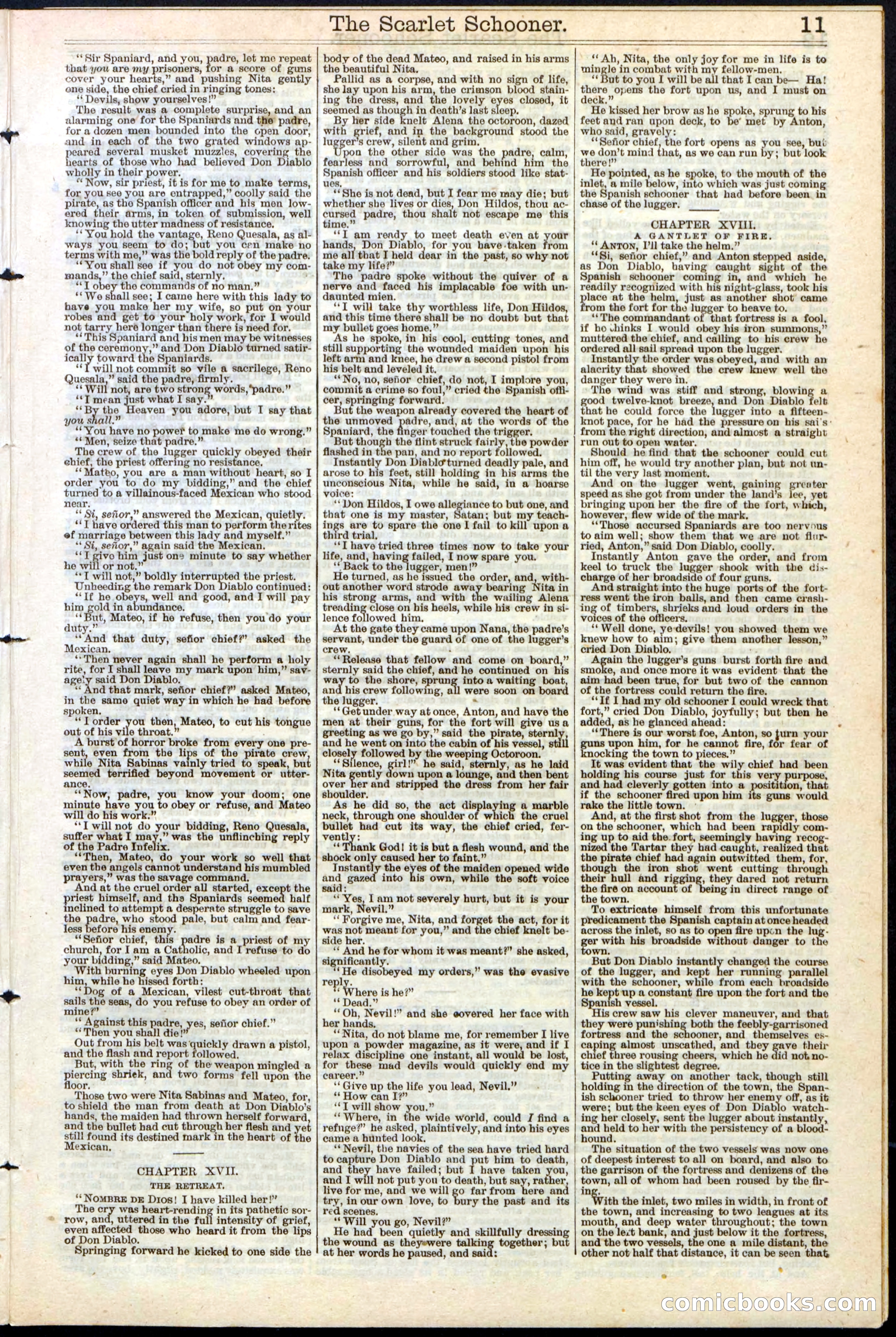 Beadle's New York Dime Library, No. 181 — page 11 of 32