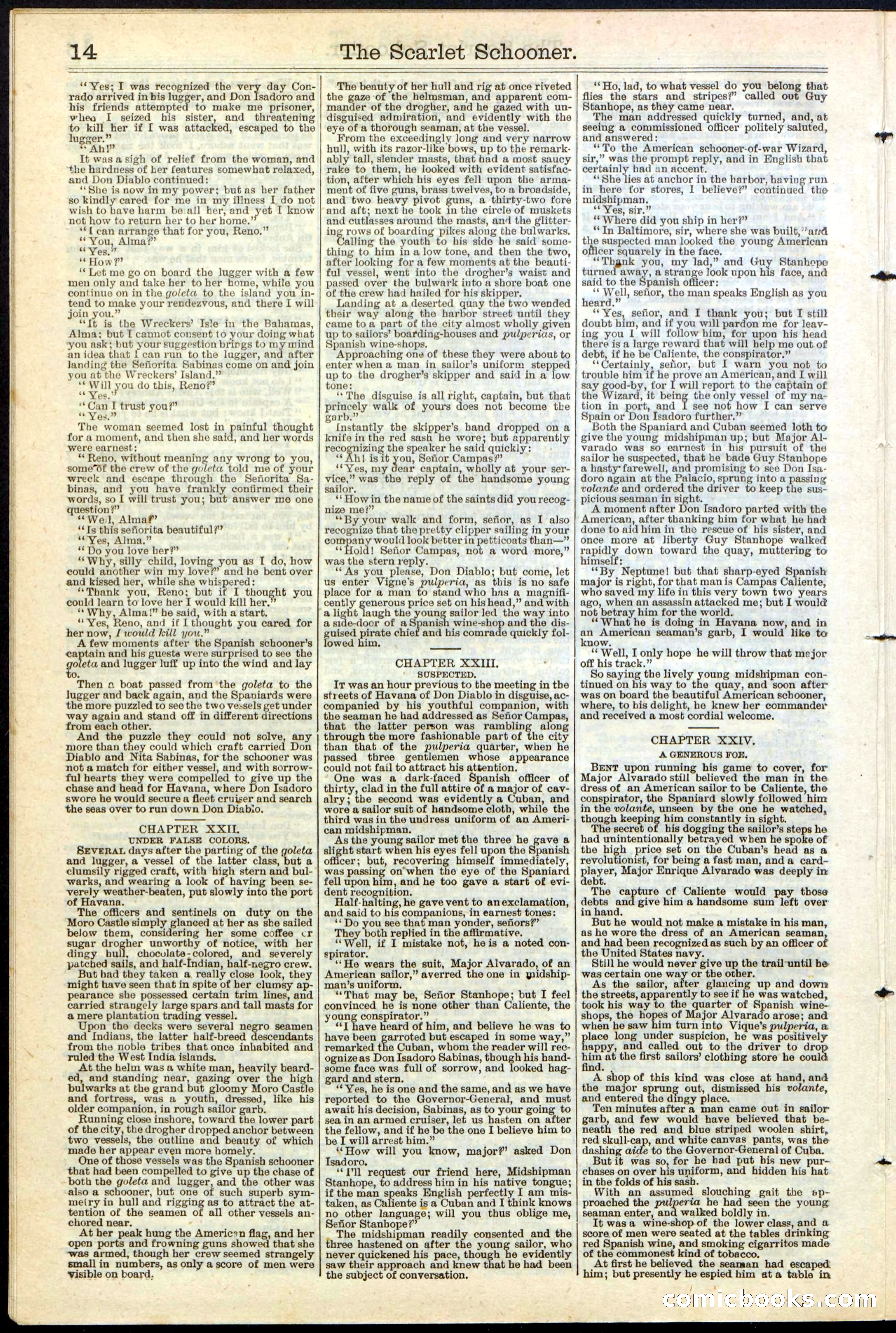 Beadle's New York Dime Library, No. 181 — page 14 of 32