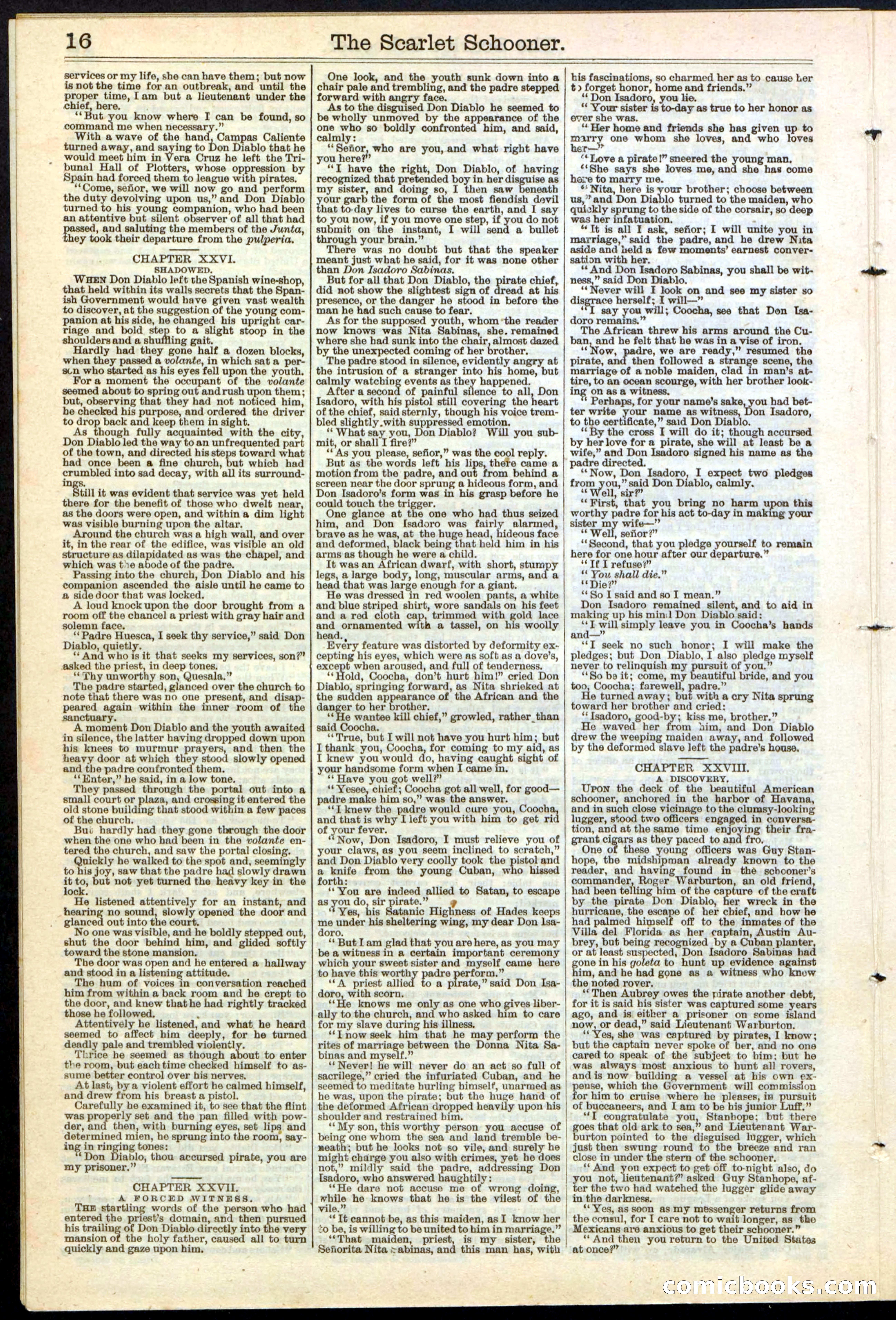 Beadle's New York Dime Library, No. 181 — page 16 of 32