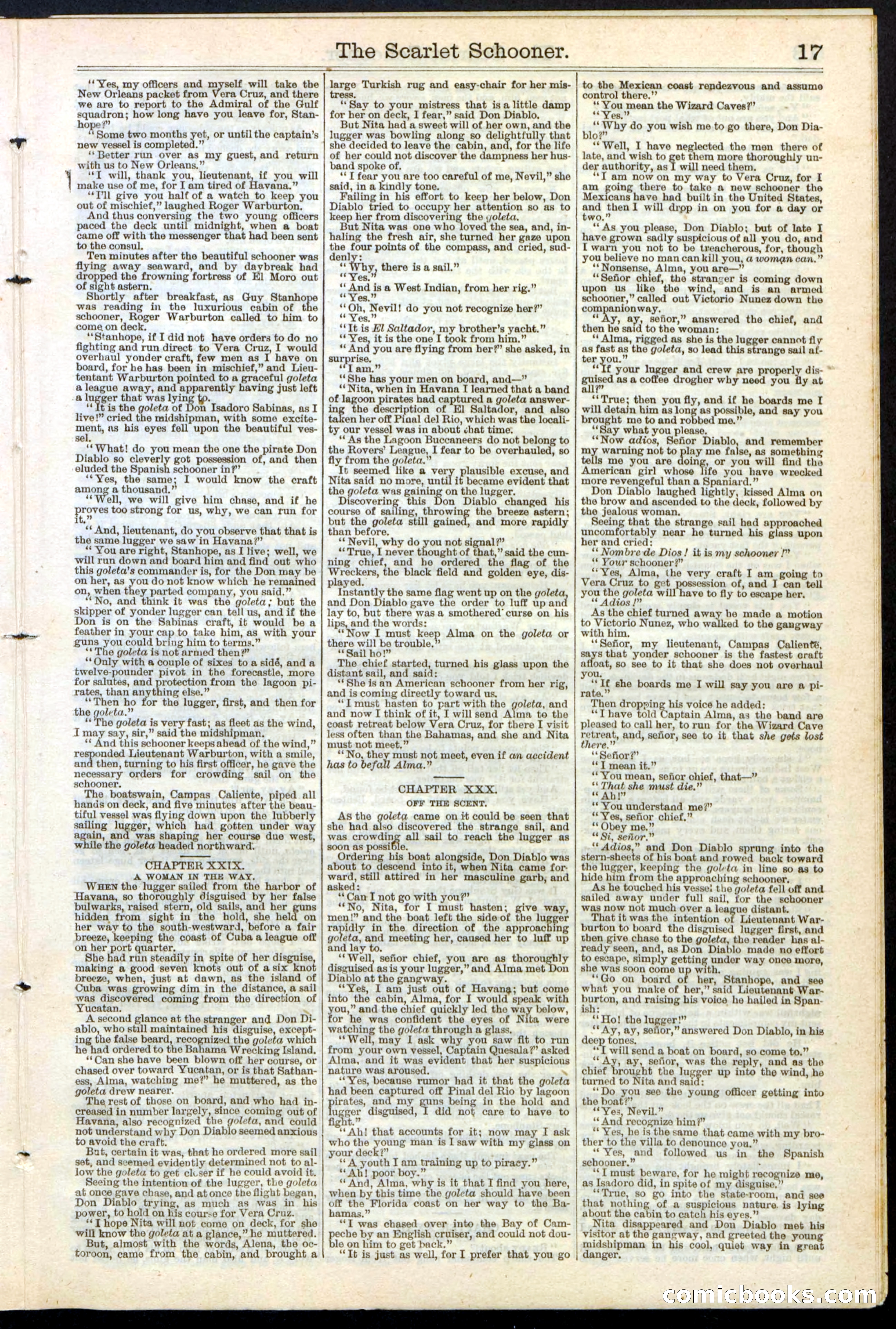 Beadle's New York Dime Library, No. 181 — page 17 of 32