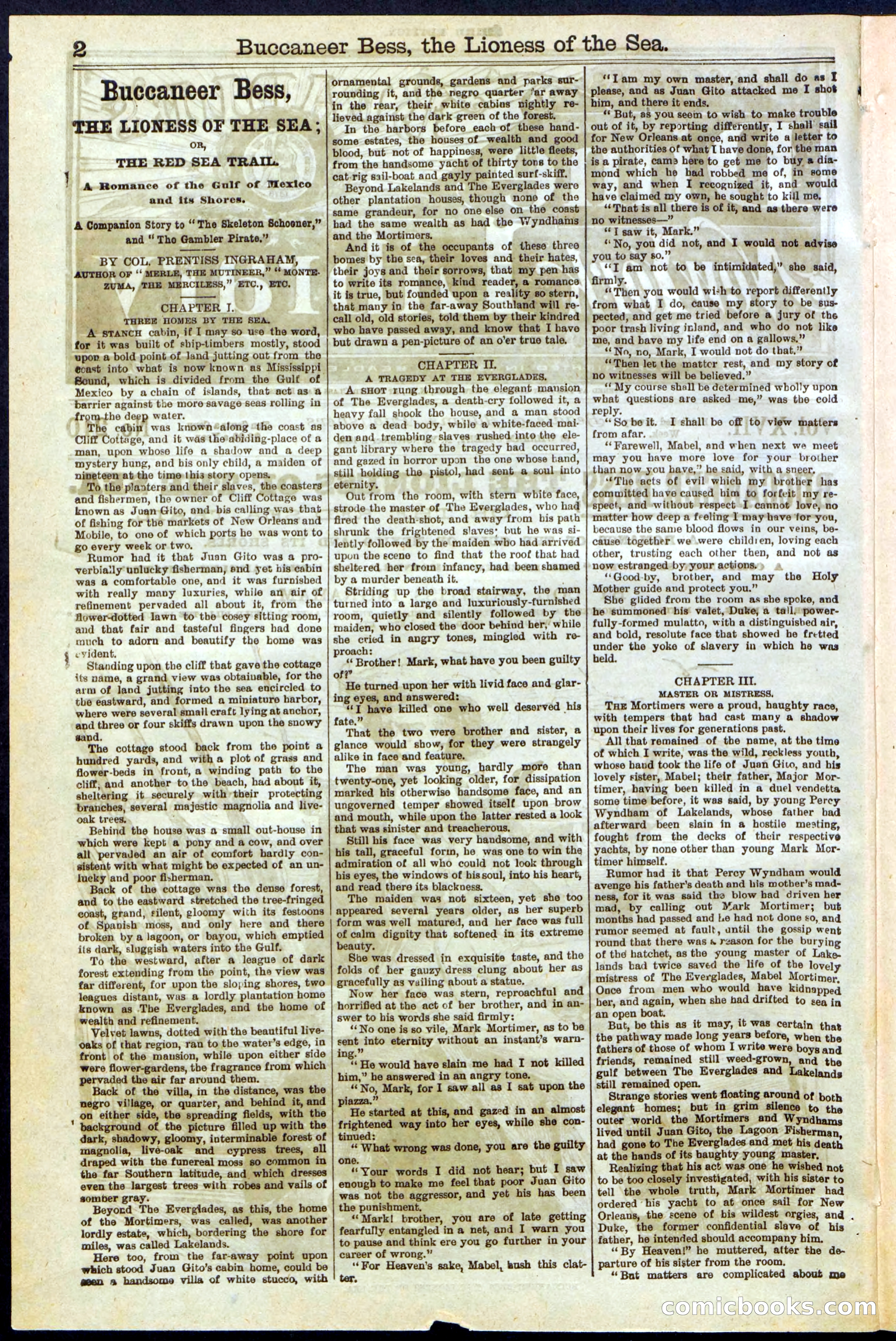 Beadle's New York Dime Library No. 210 — page 2 of 32