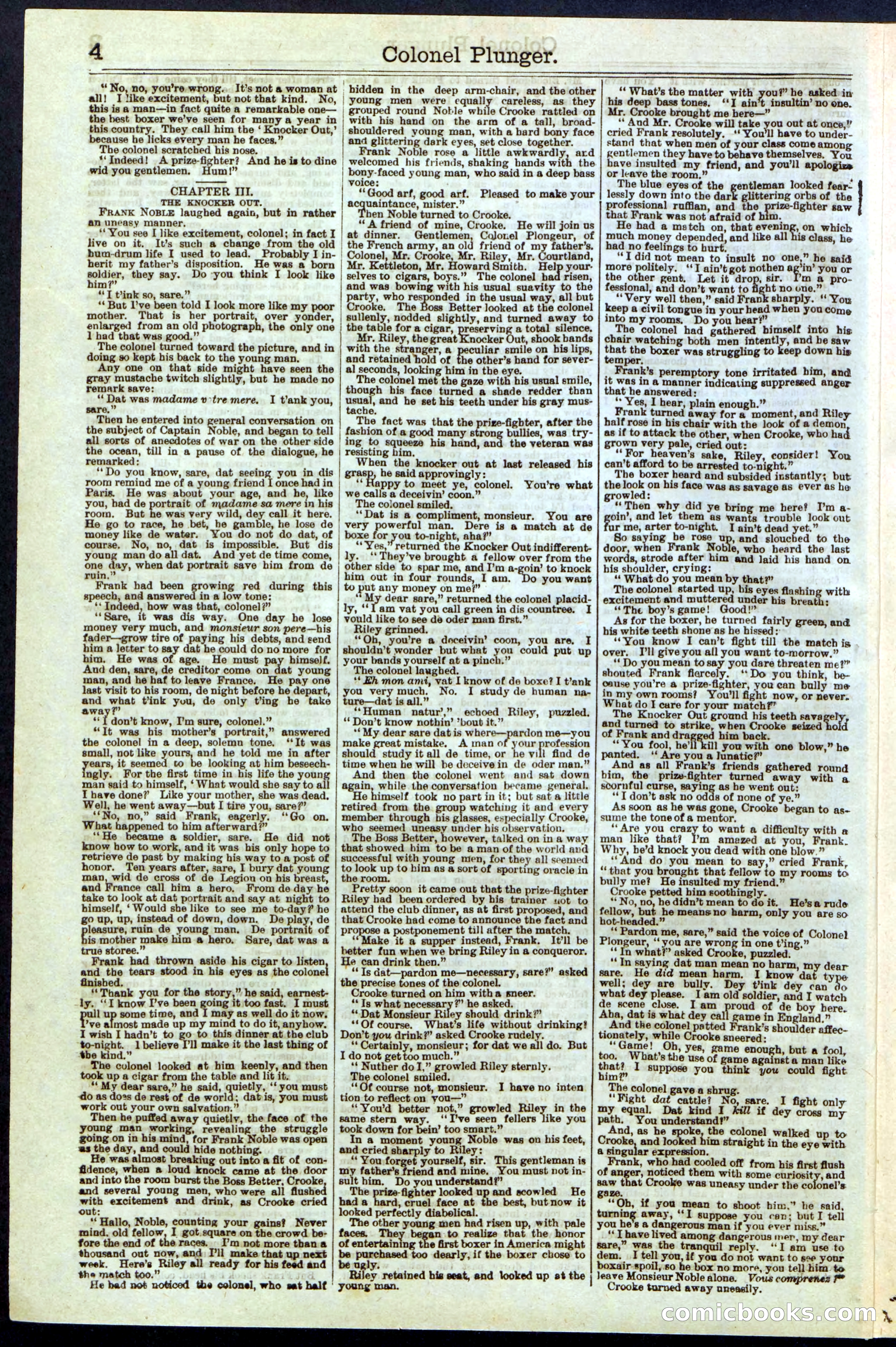 Beadle's Dime Library No. 211 — page 4 of 32