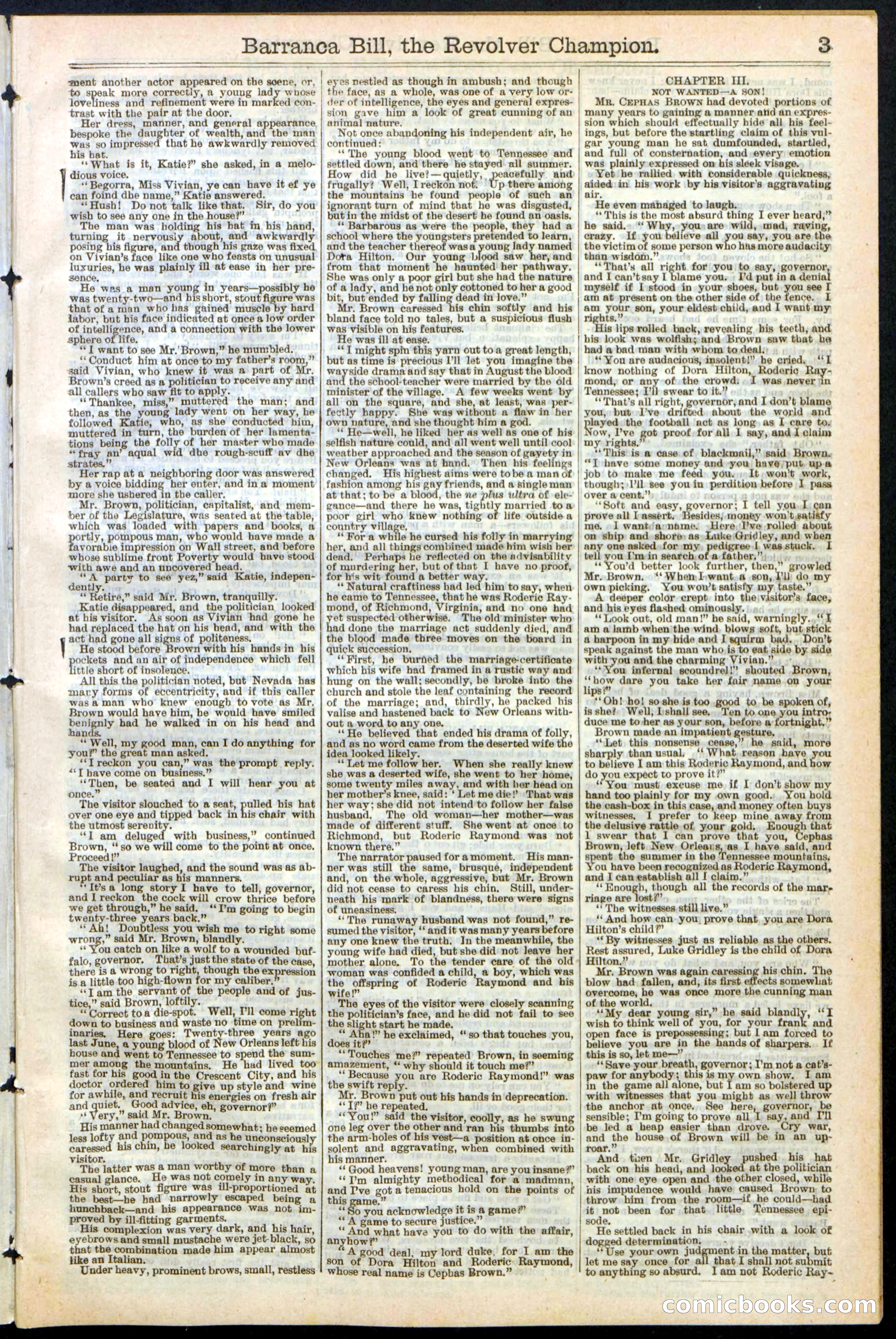 Beadle's New York Dime Library No. 245 — page 3 of 32