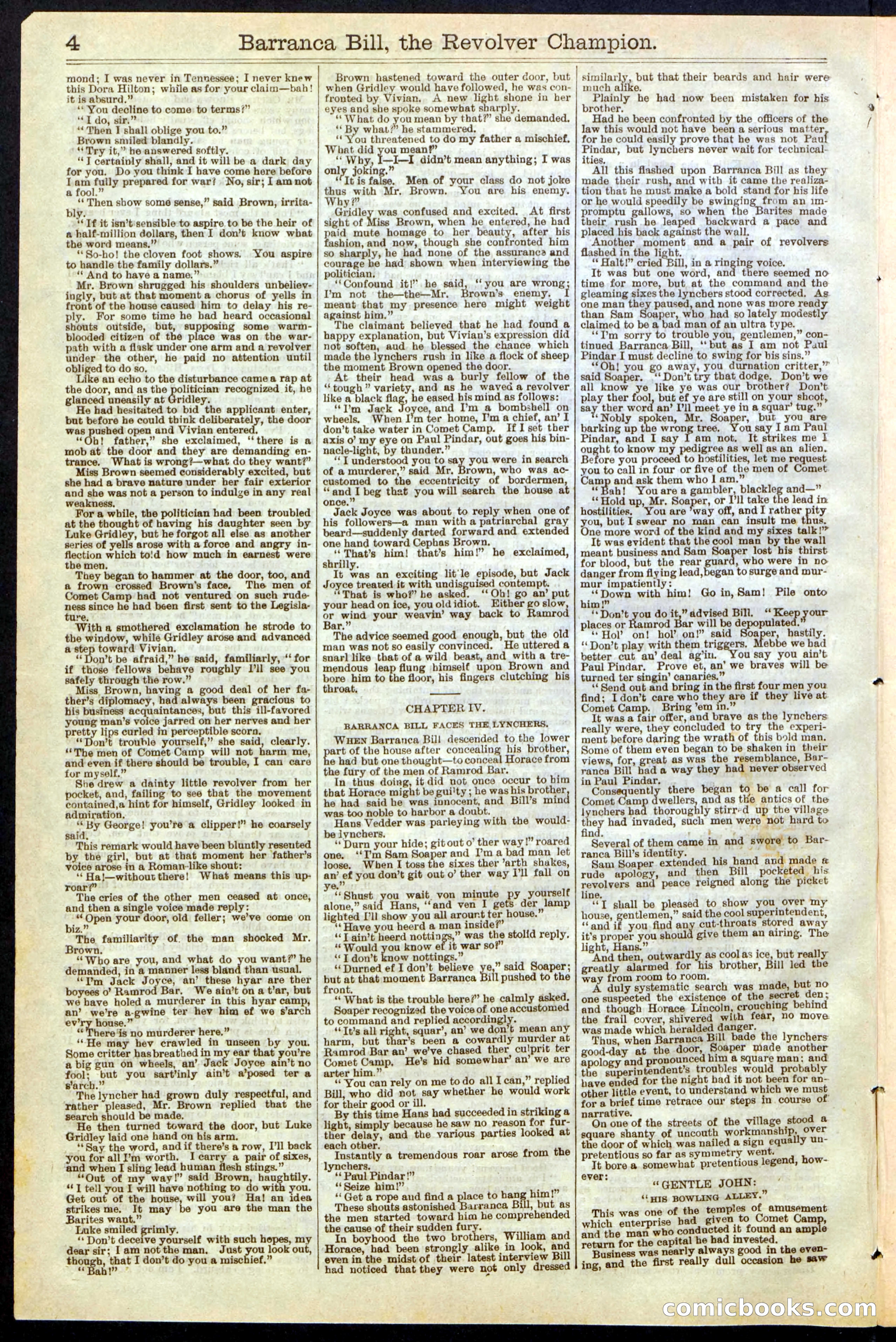 Beadle's New York Dime Library No. 245 — page 4 of 32