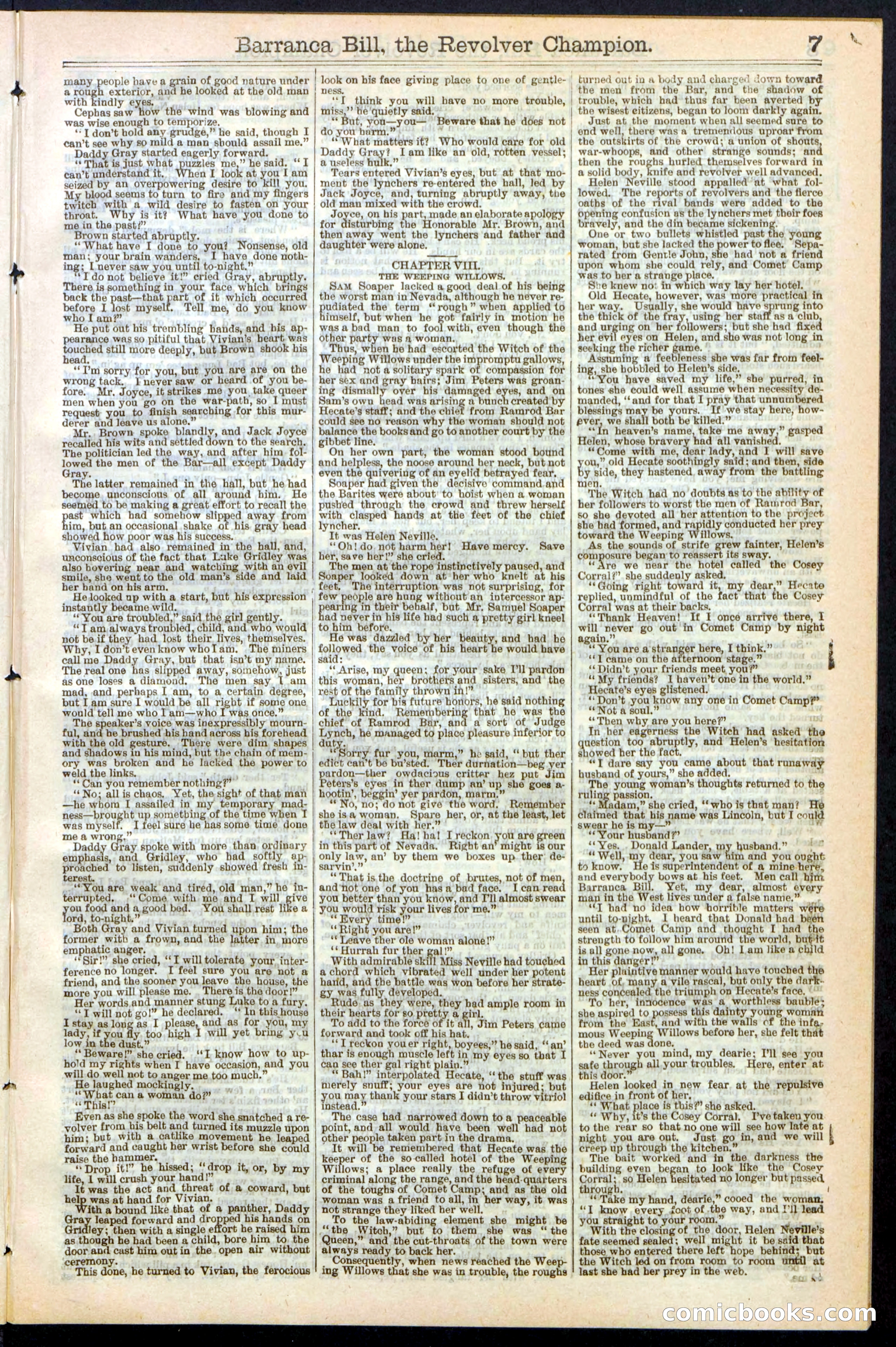 Beadle's New York Dime Library No. 245 — page 7 of 32