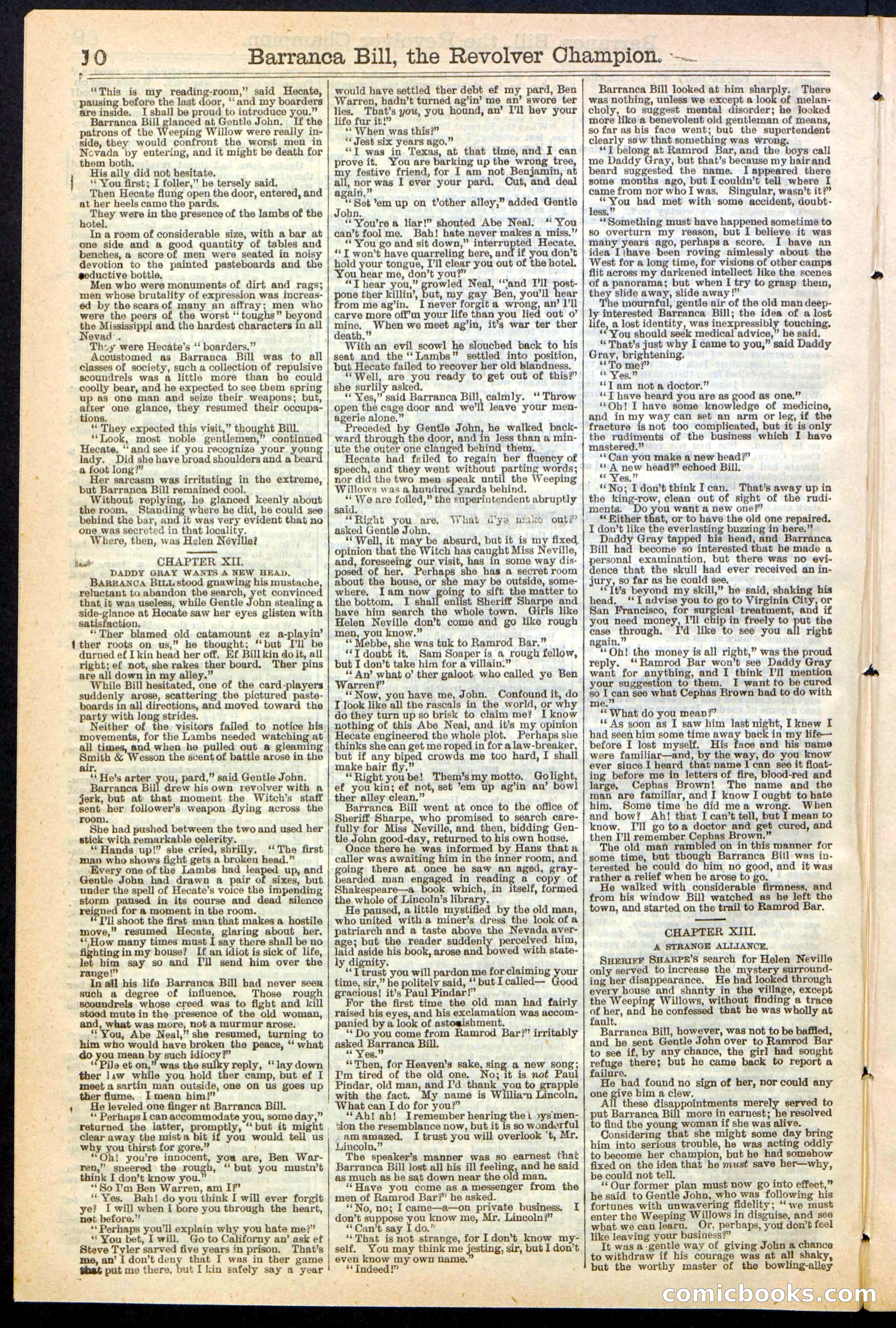 Beadle's New York Dime Library No. 245 — page 10 of 32