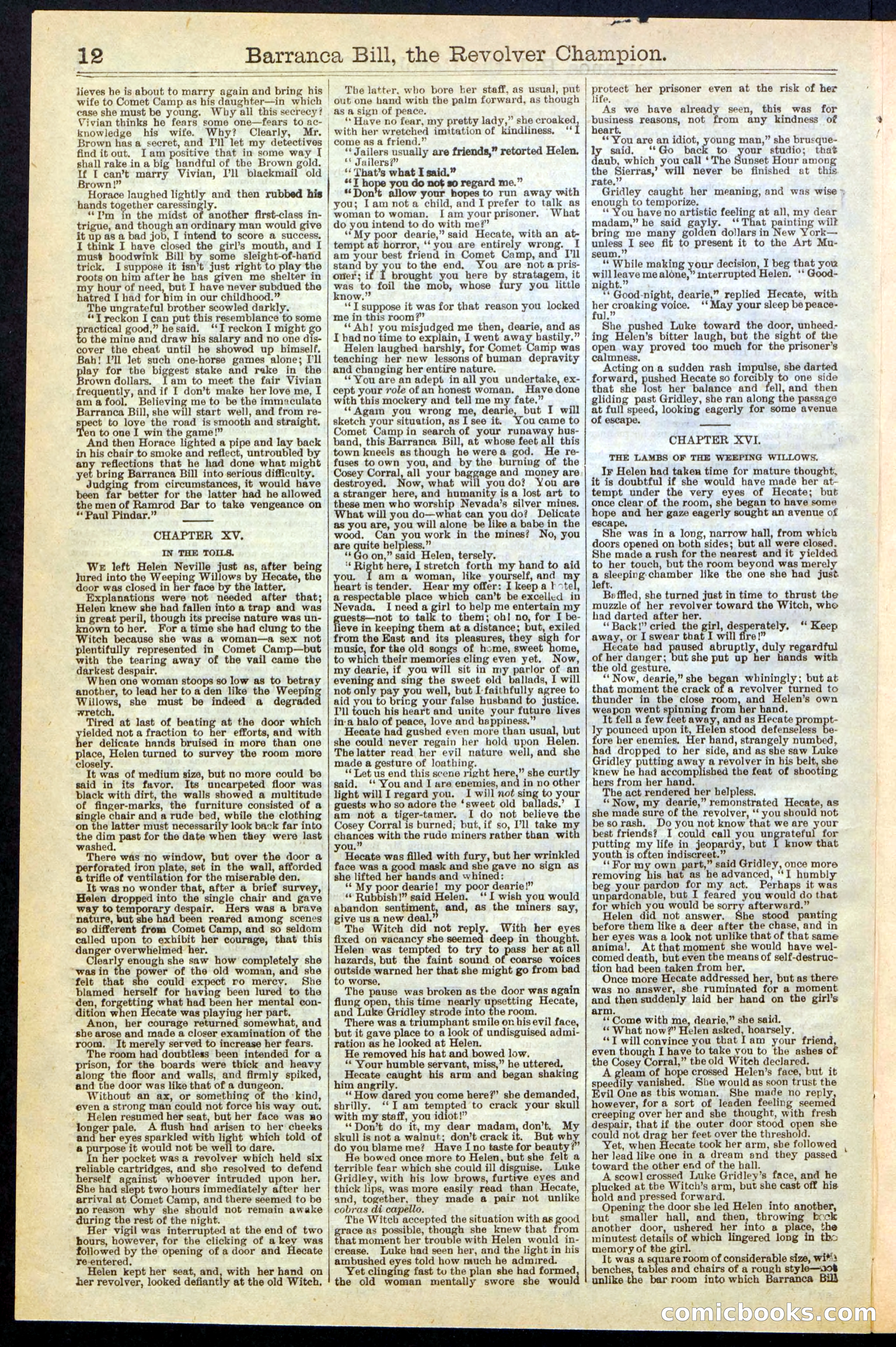 Beadle's New York Dime Library No. 245 — page 12 of 32