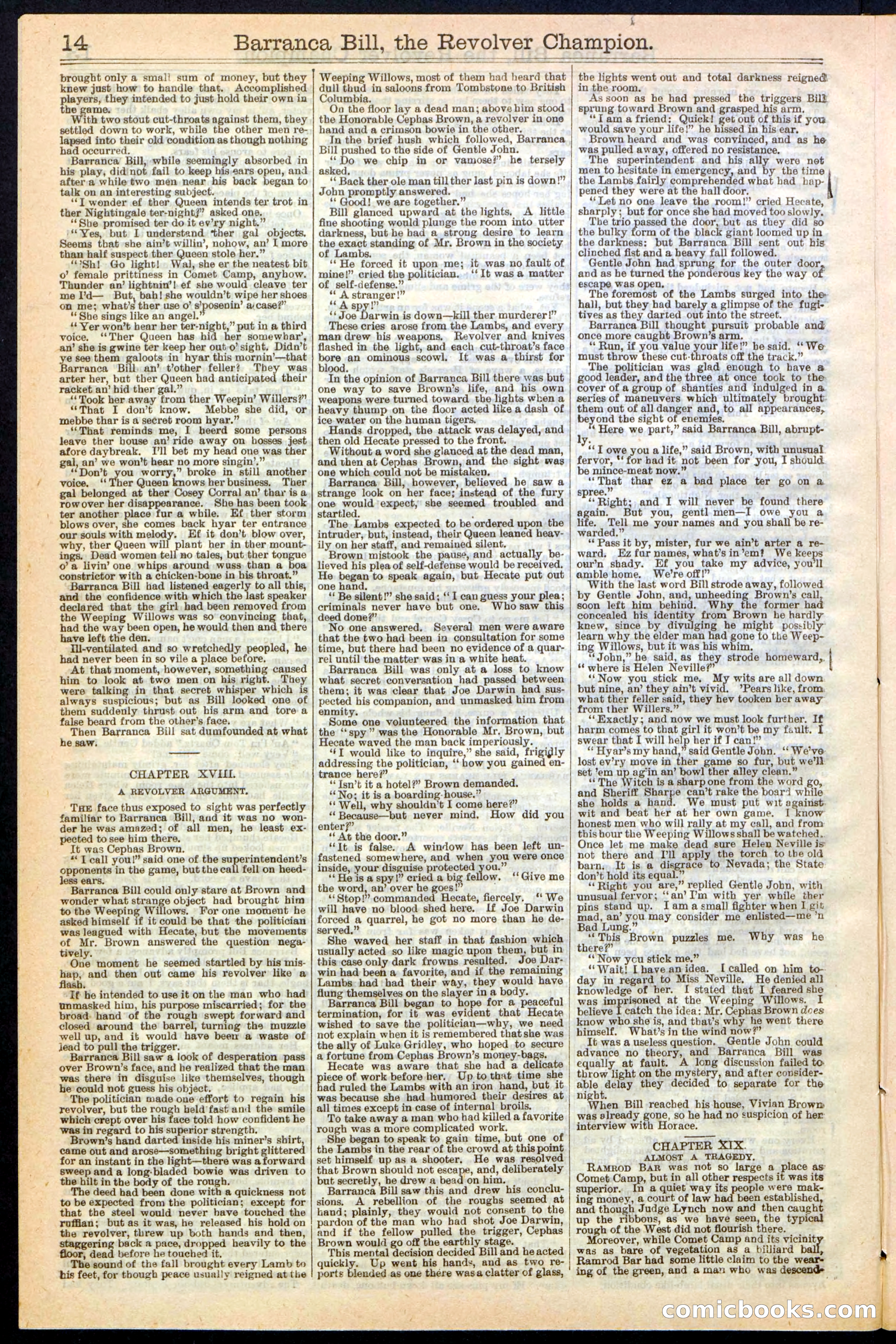 Beadle's New York Dime Library No. 245 — page 14 of 32