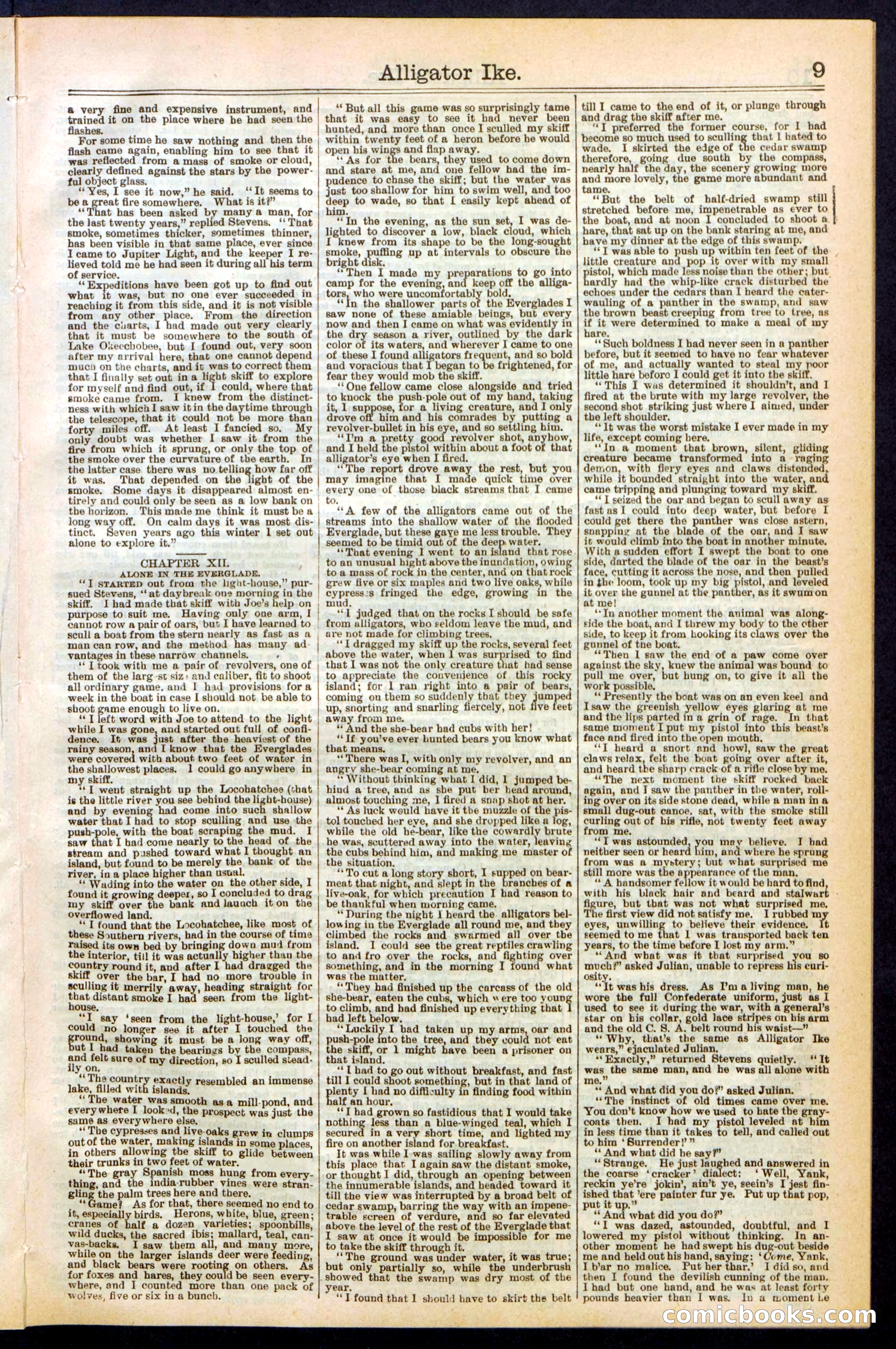 Beadle's Dime Library No. 247 — page 9 of 32