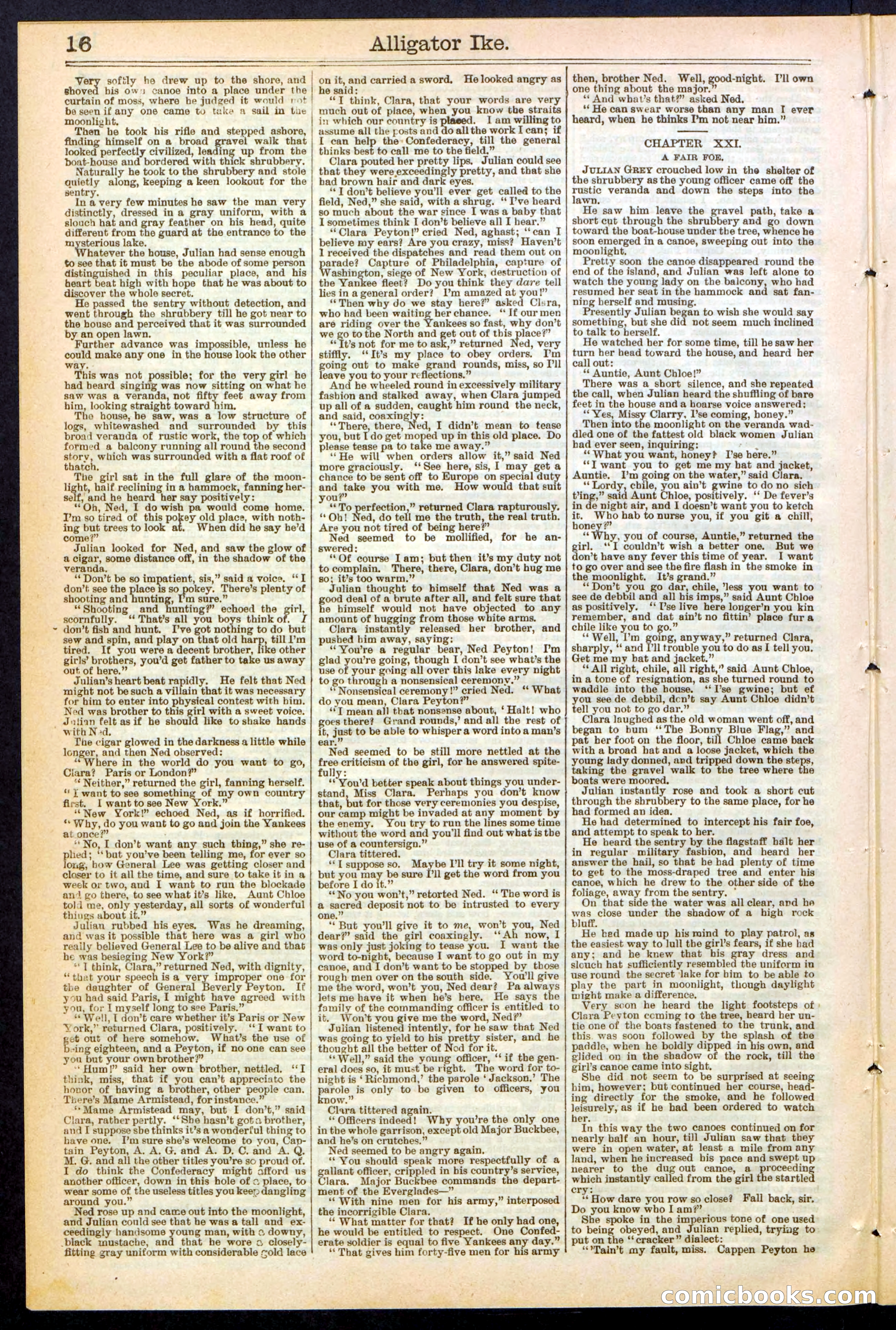 Beadle's Dime Library No. 247 — page 16 of 32