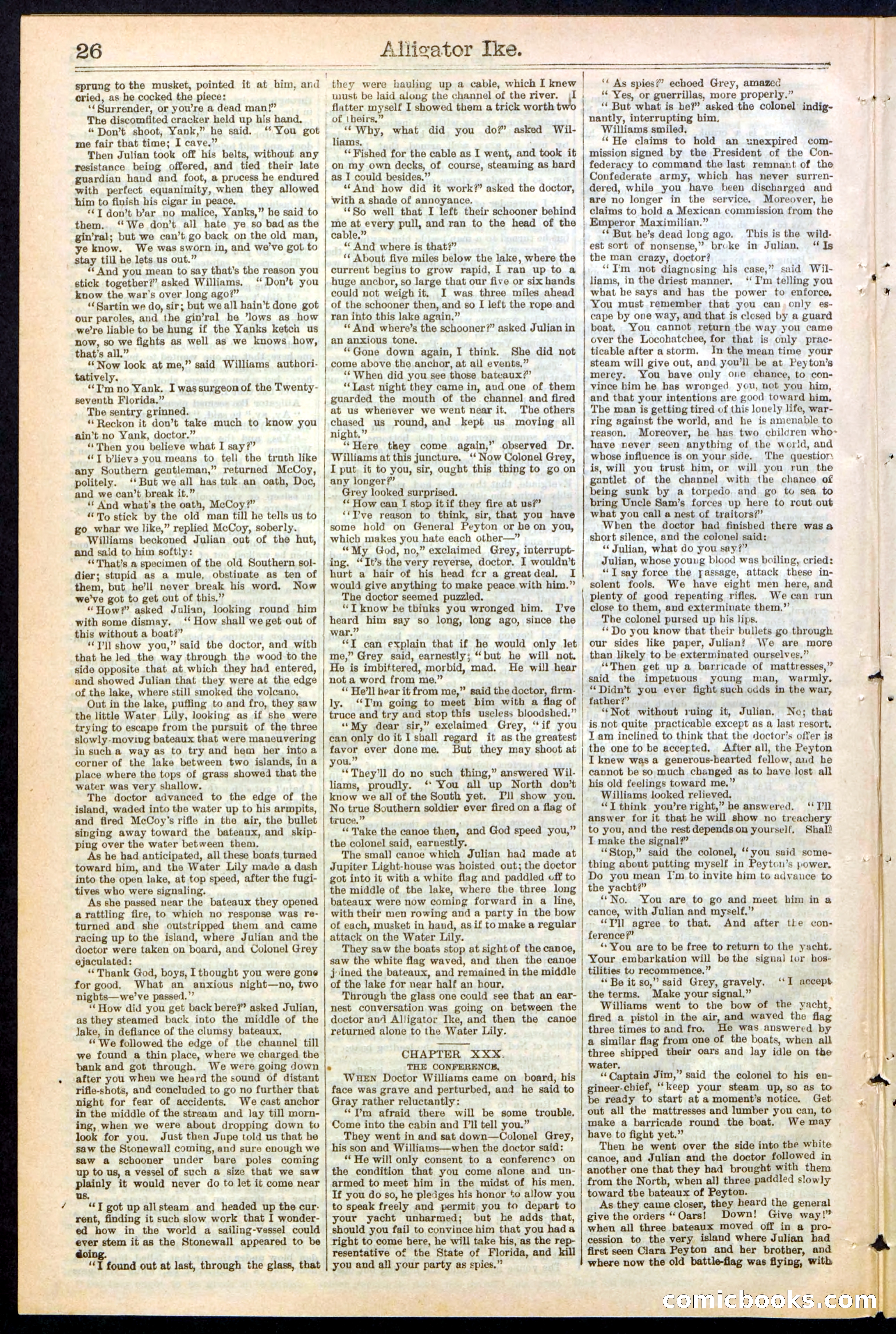 Beadle's Dime Library No. 247 — page 26 of 32