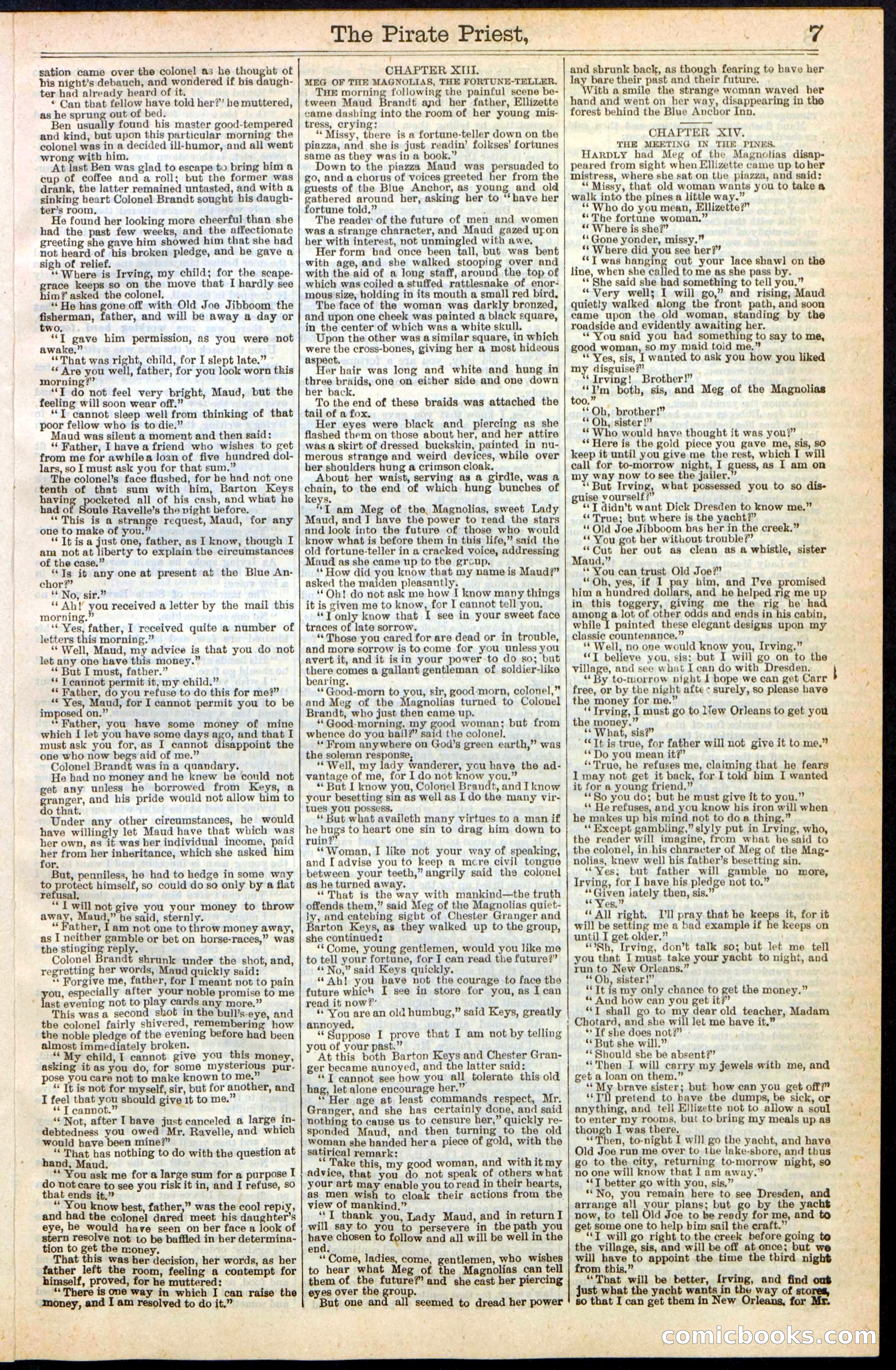 Beadle's New York Dime Library No. 255 — page 7 of 32