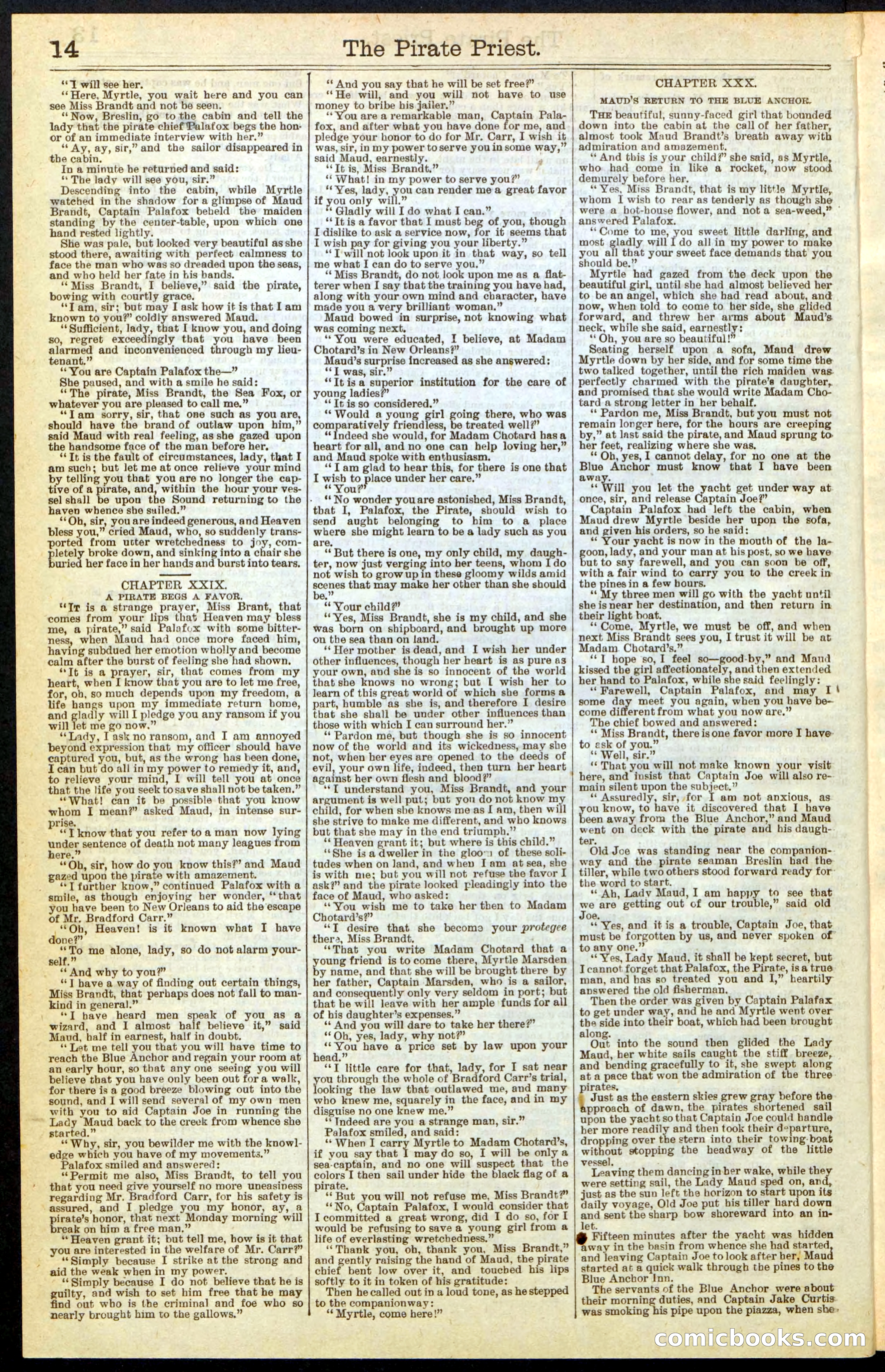 Beadle's New York Dime Library No. 255 — page 14 of 32