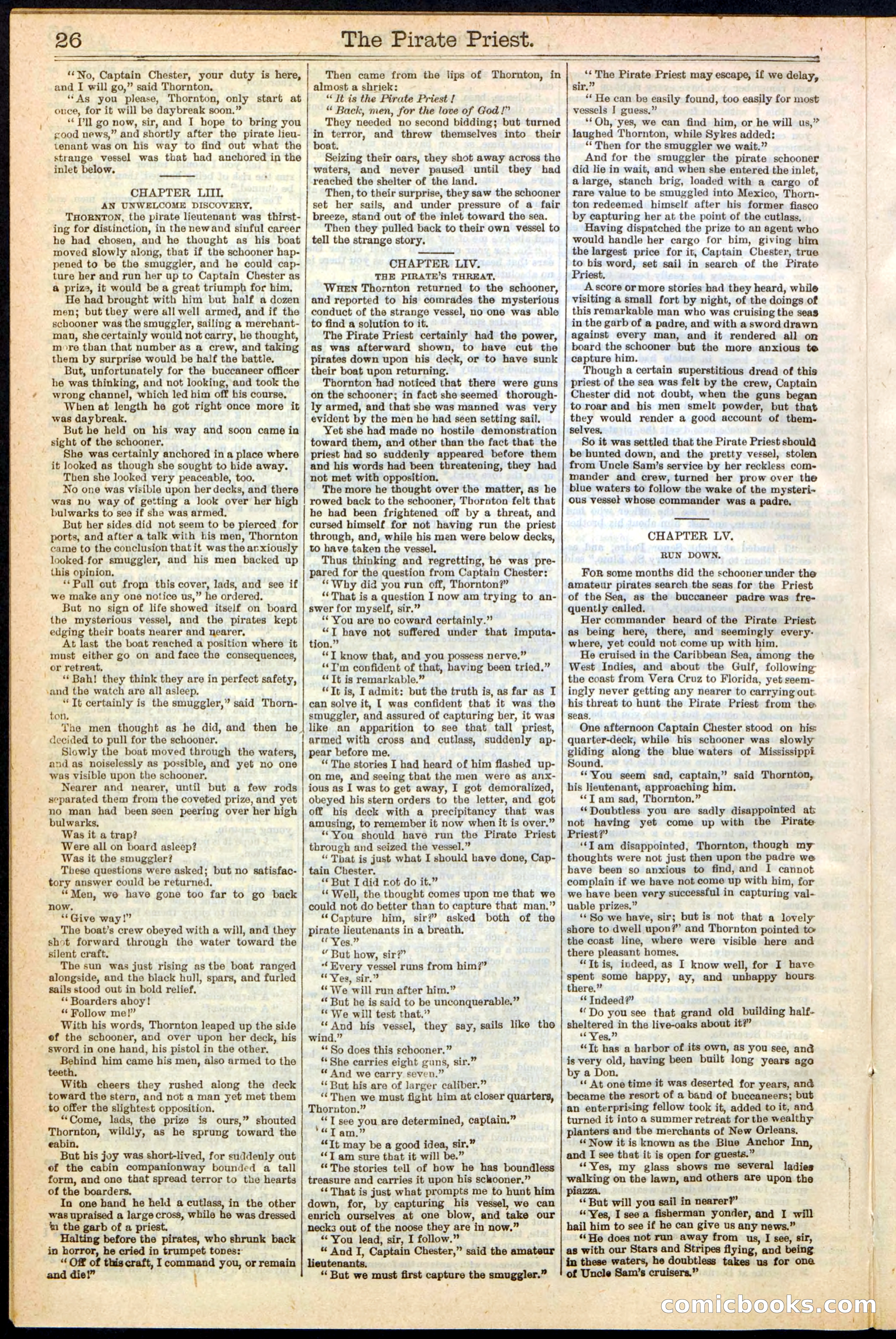 Beadle's New York Dime Library No. 255 — page 26 of 32