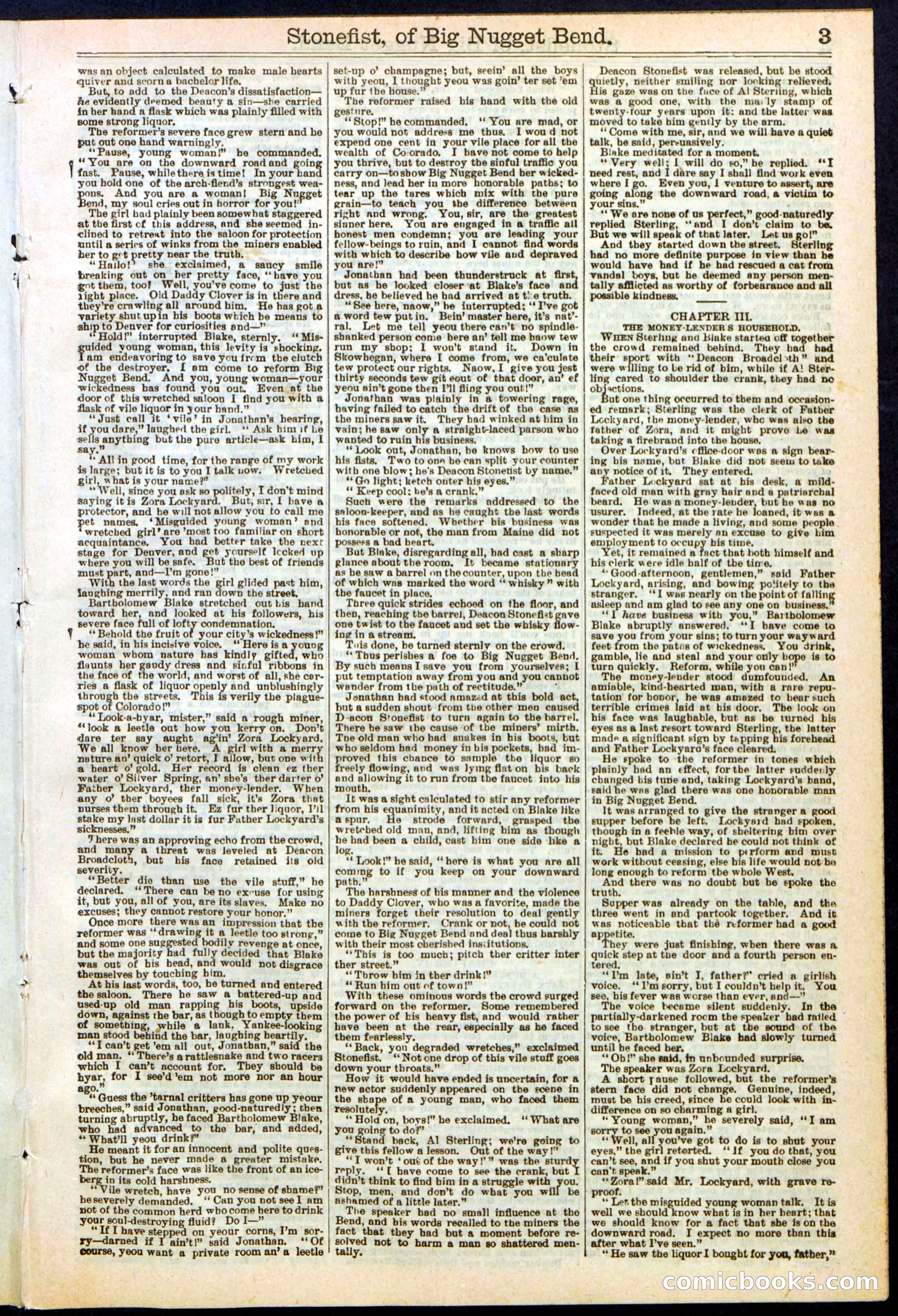 Beadle's New York Dime Library No. 271 — page 3 of 32