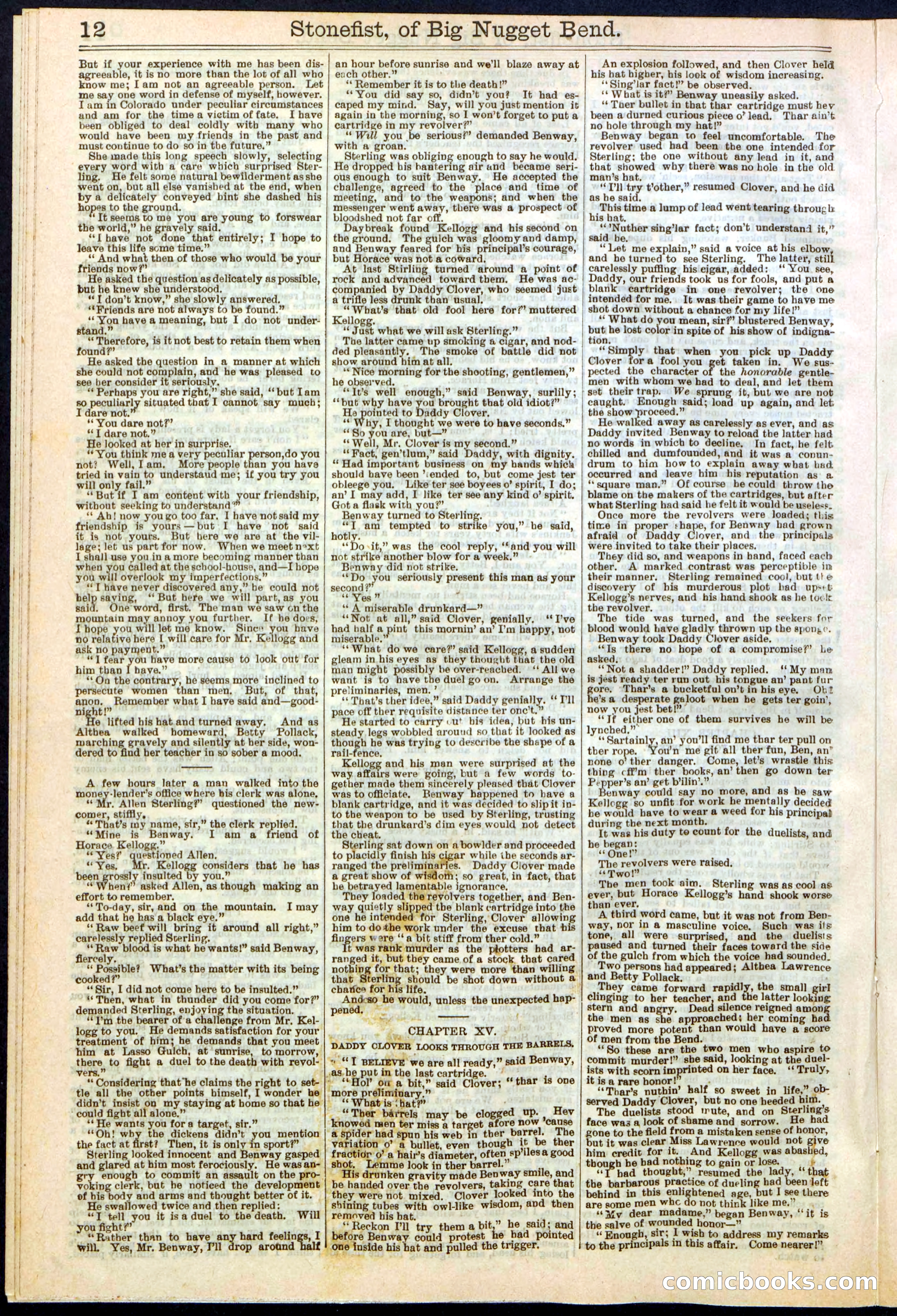 Beadle's New York Dime Library No. 271 — page 12 of 32