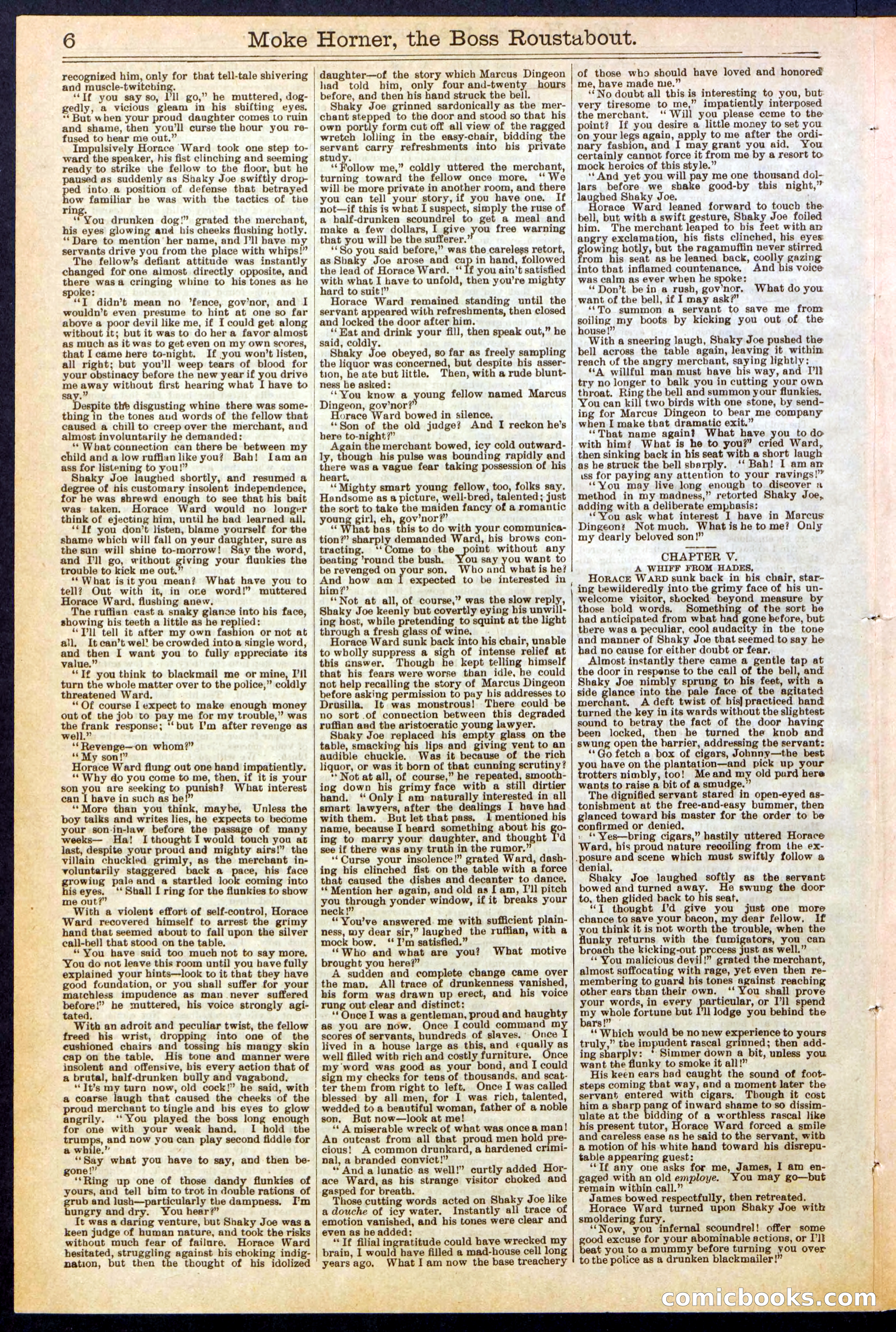 Beadle's New York Dime Library, No. 292 — page 6 of 32