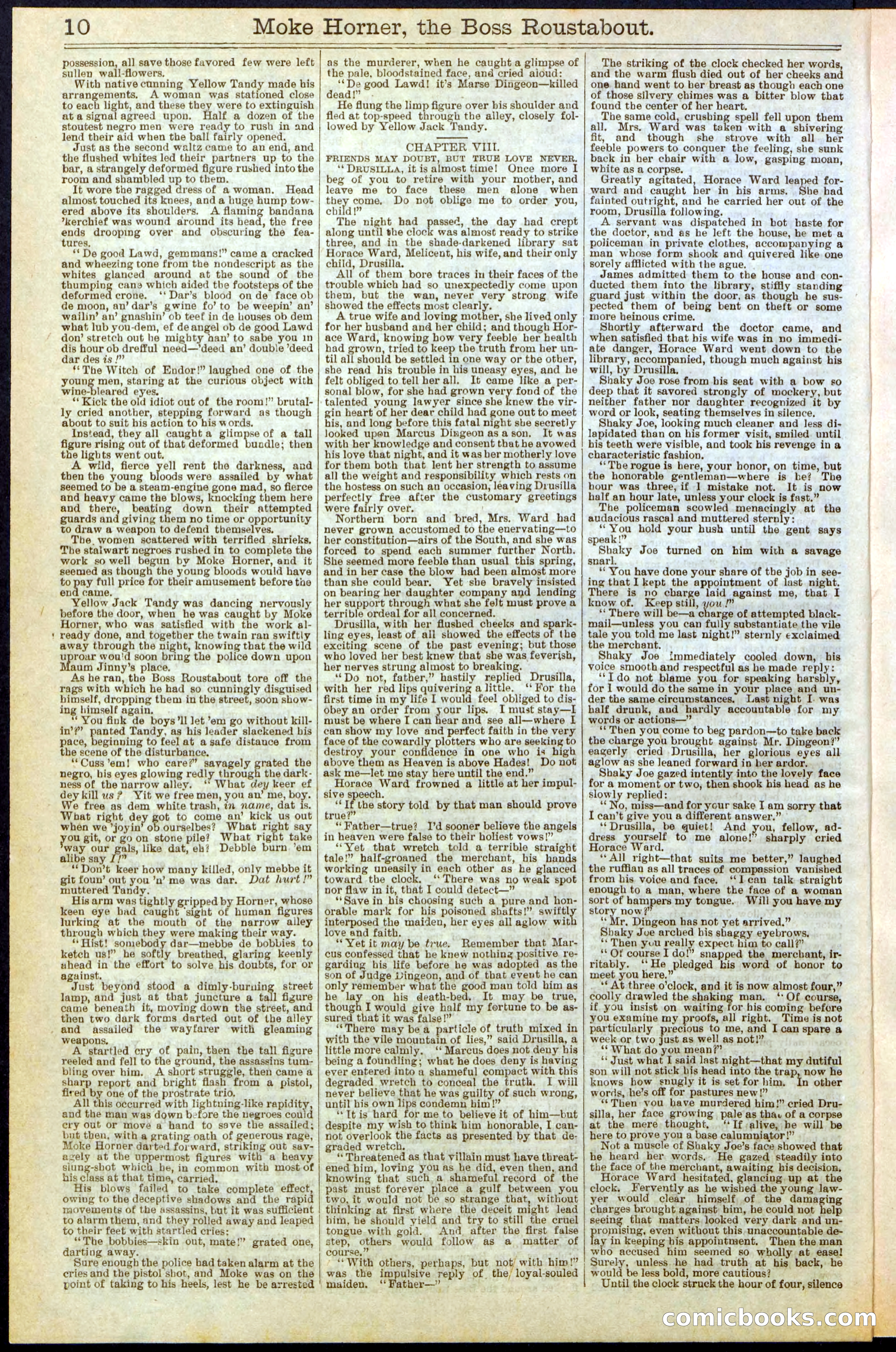 Beadle's New York Dime Library, No. 292 — page 10 of 32