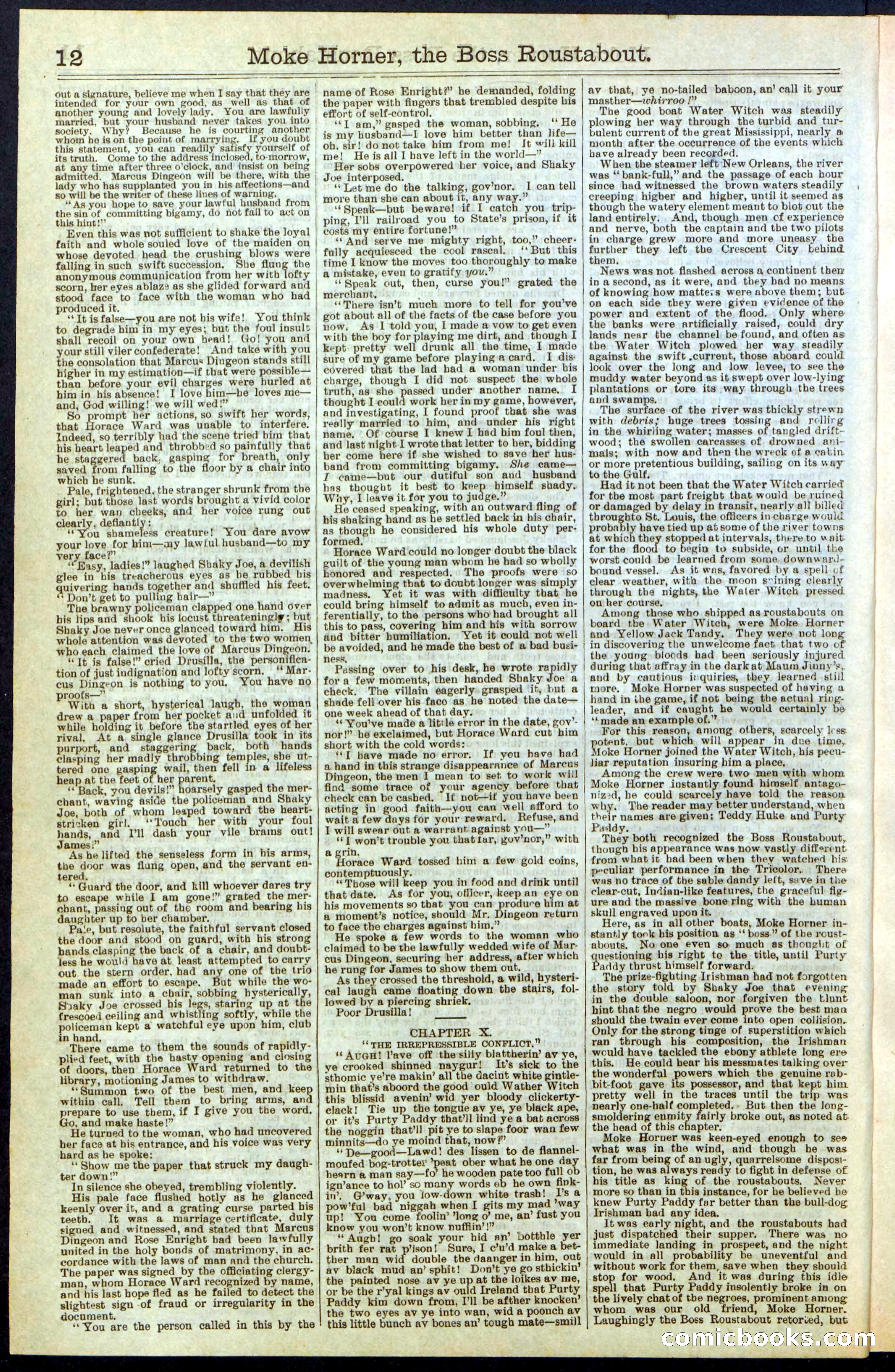 Beadle's New York Dime Library, No. 292 — page 12 of 32