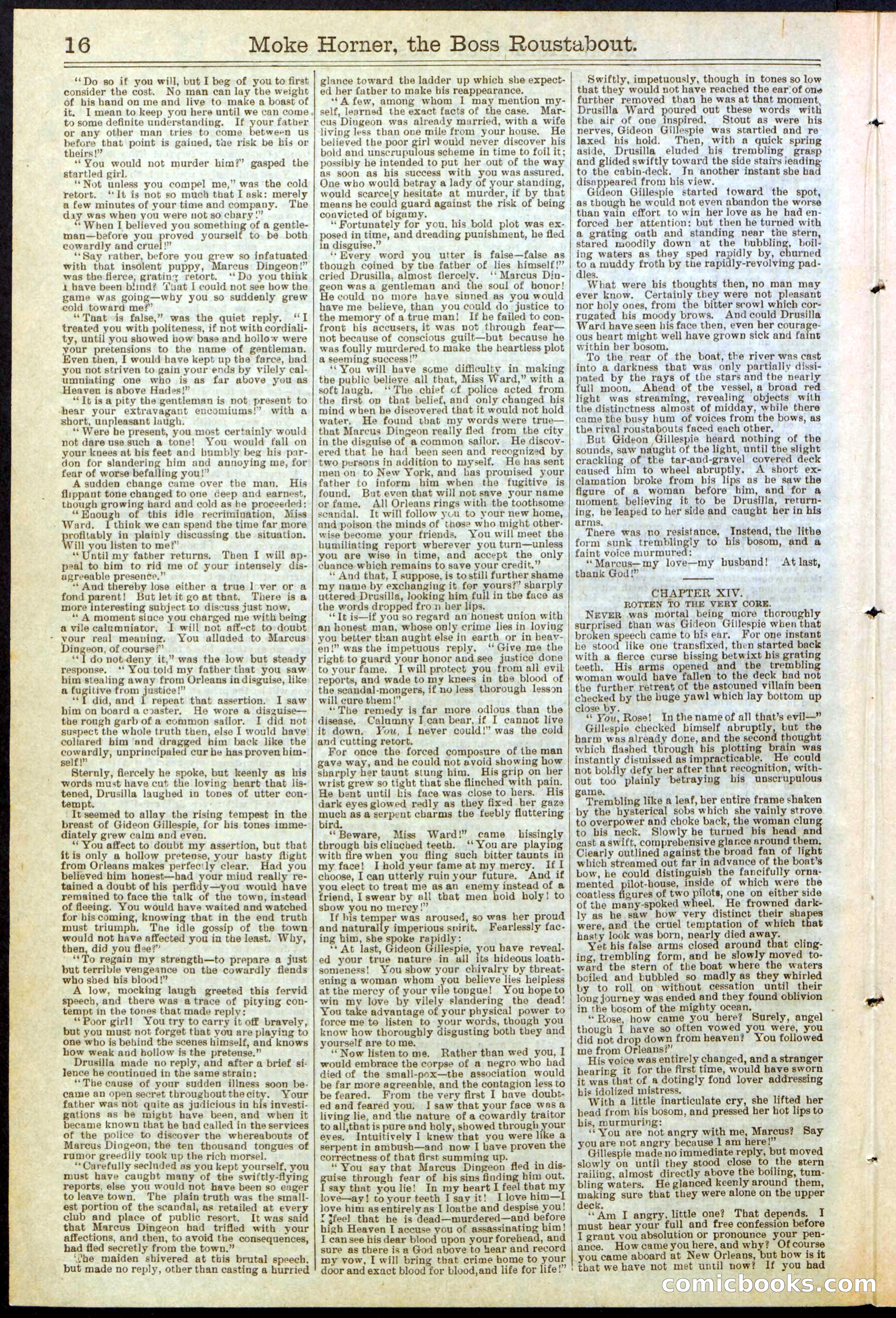 Beadle's New York Dime Library, No. 292 — page 16 of 32