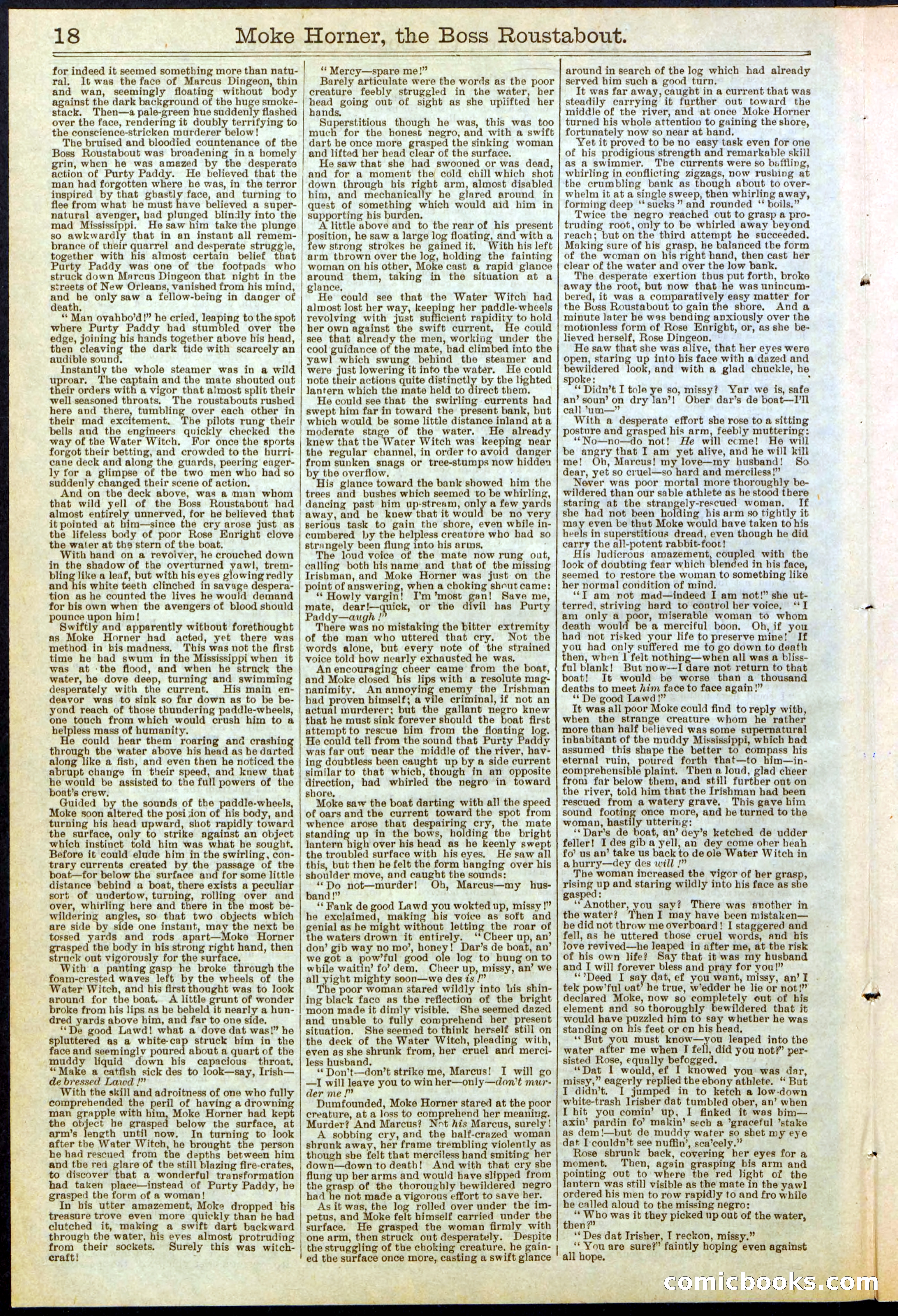 Beadle's New York Dime Library, No. 292 — page 18 of 32