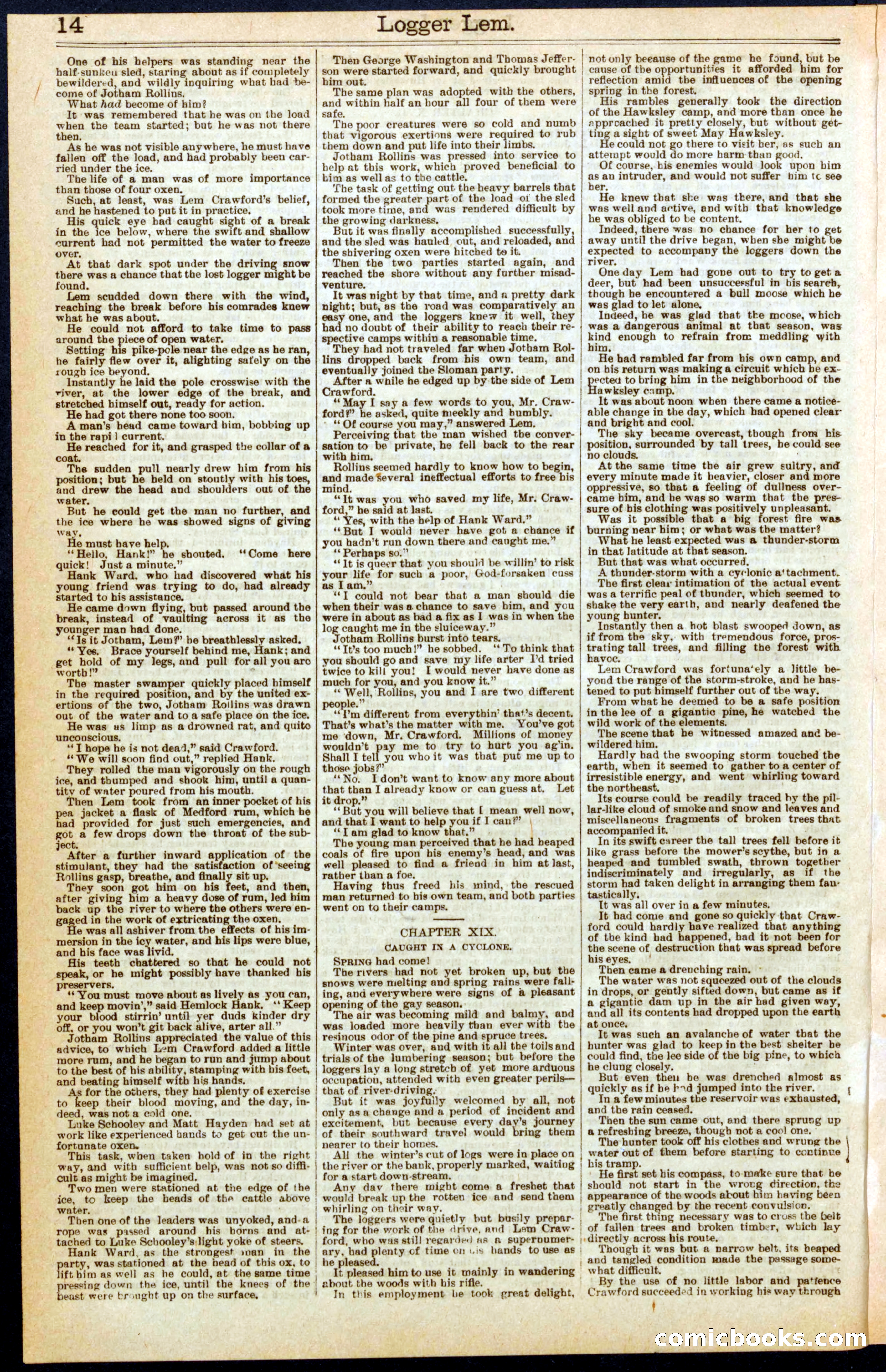 Beadle's New York Dime Library No. 298 — page 14 of 24