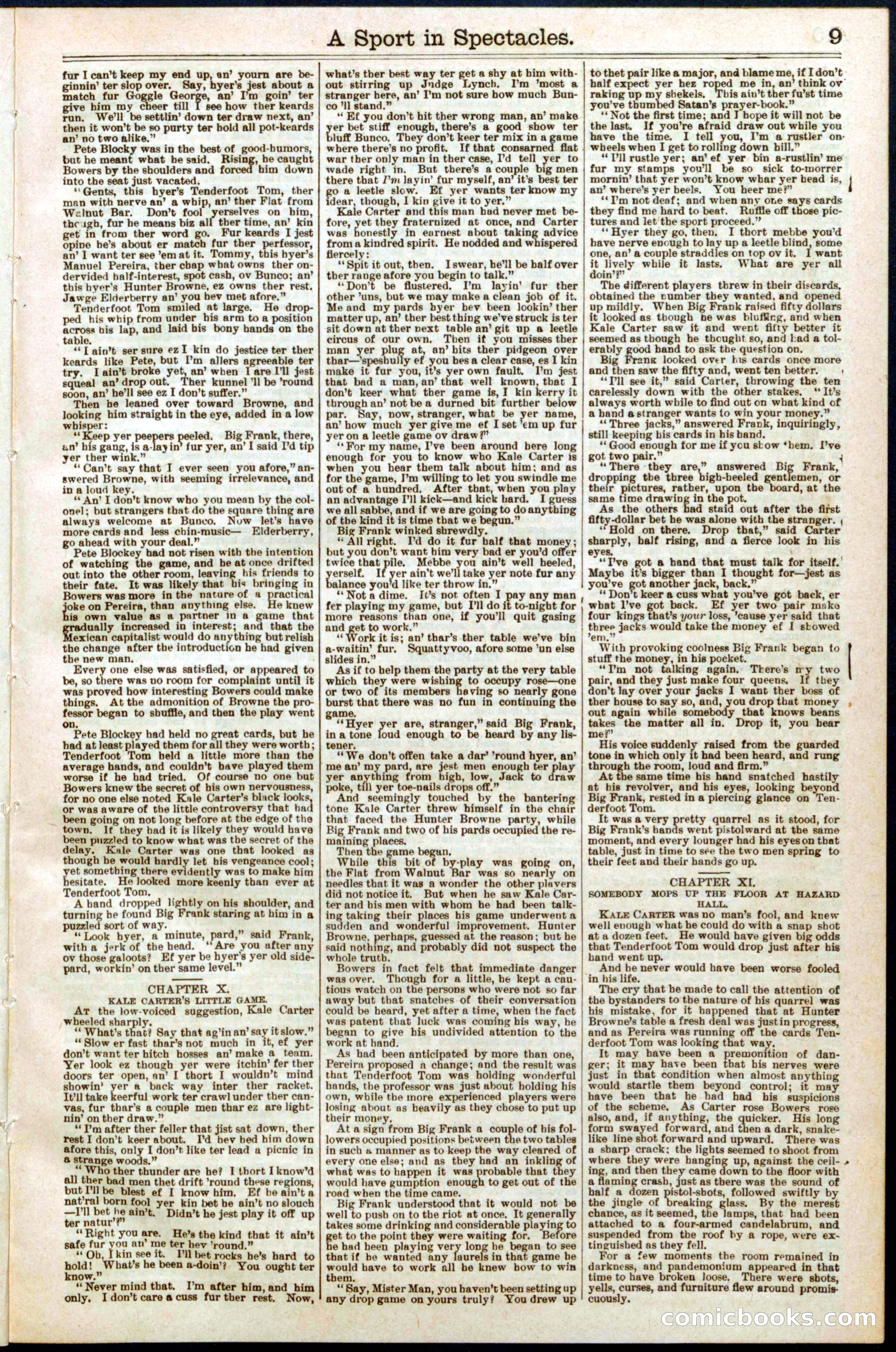 Beadle's New York Dime Library No. 300 — page 9 of 32