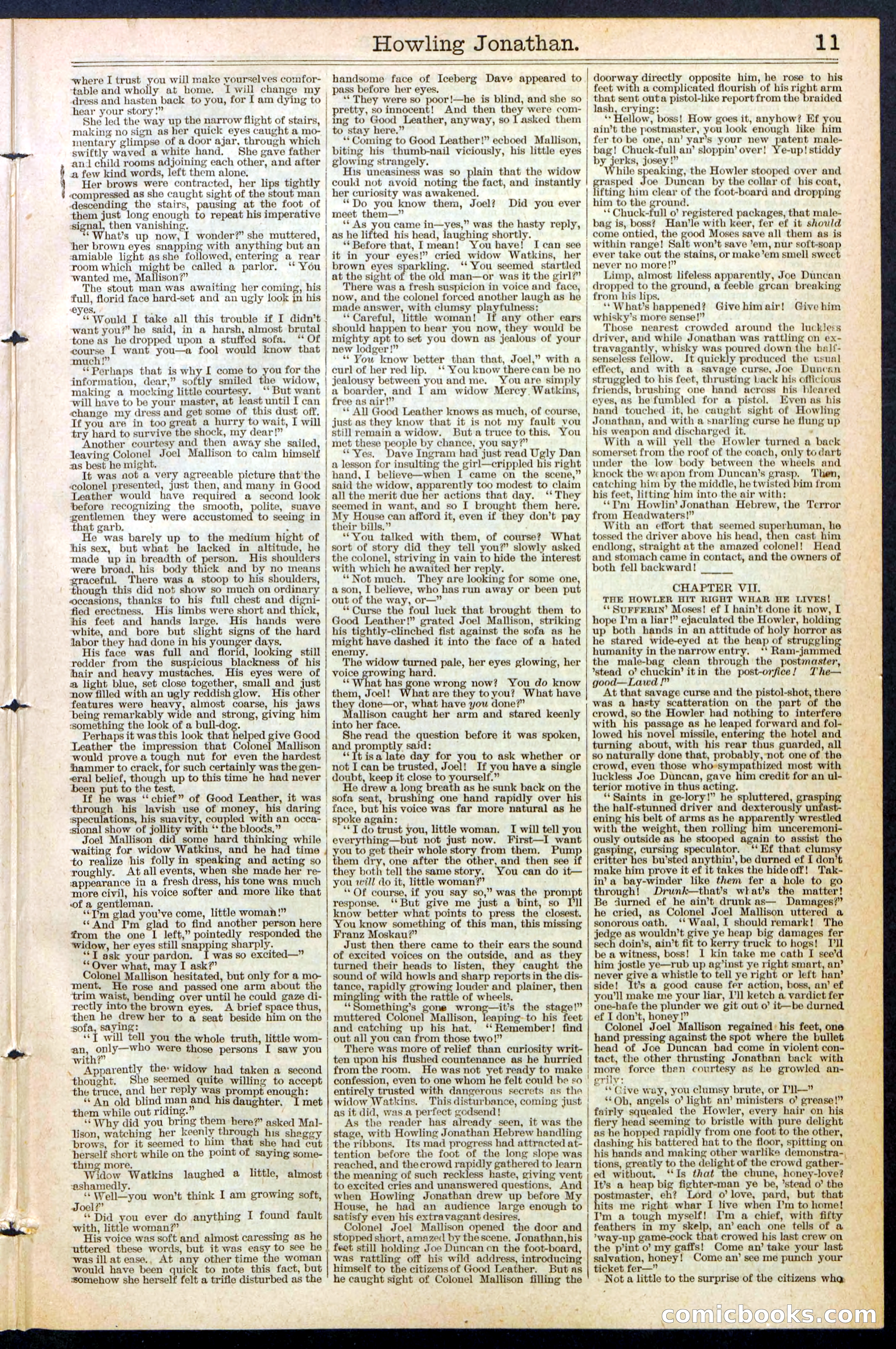 Beadle's New York Dime Library No. 379 — page 11 of 32